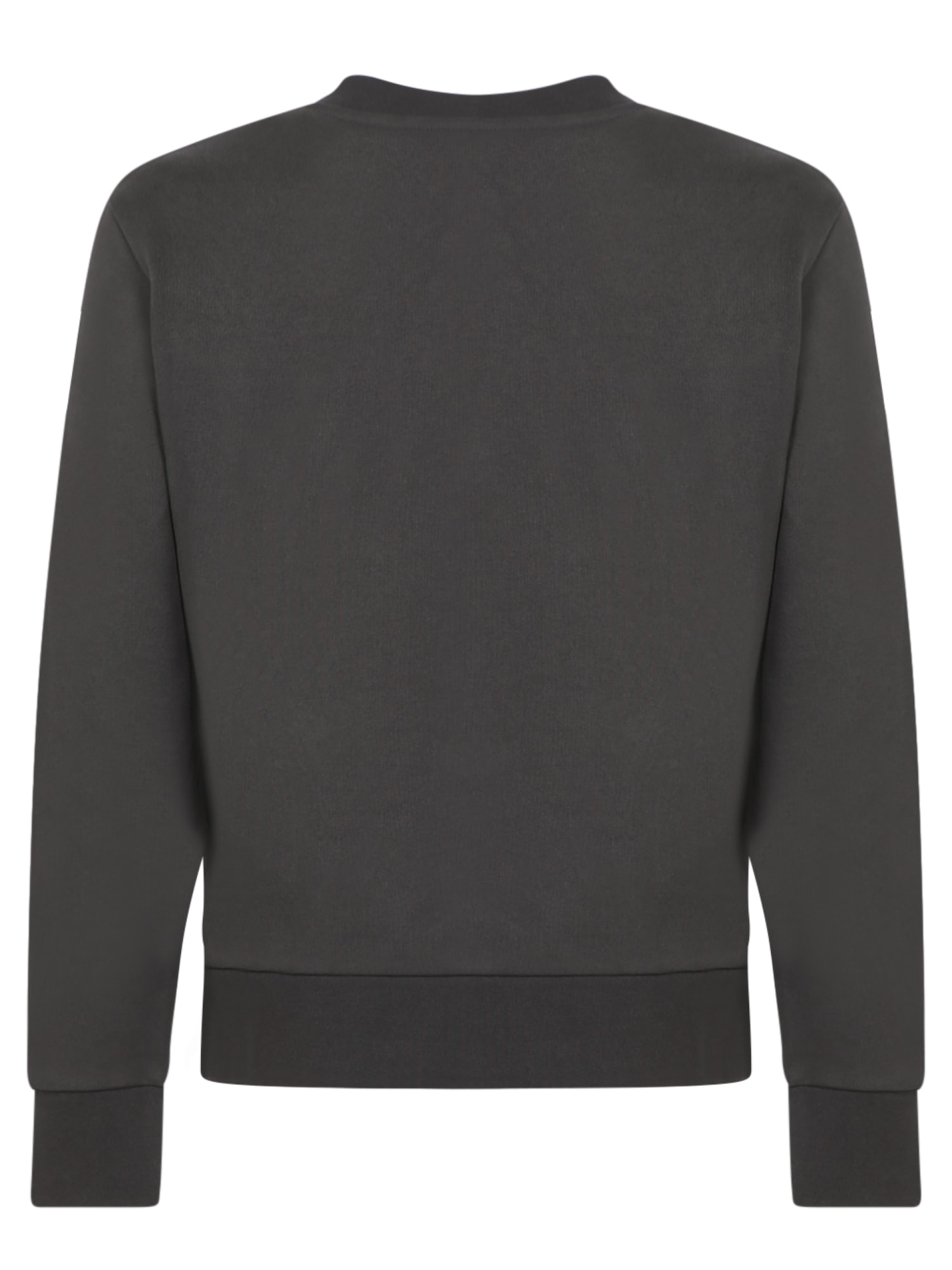 MONCLER LOGO CIRCLE BLACK SWEATSHIRT 