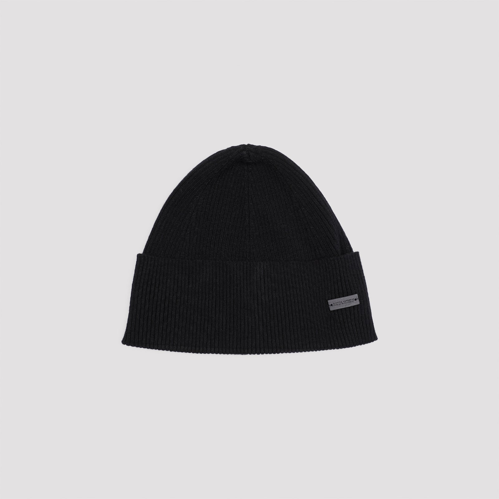 Shop Saint Laurent Hat In Black