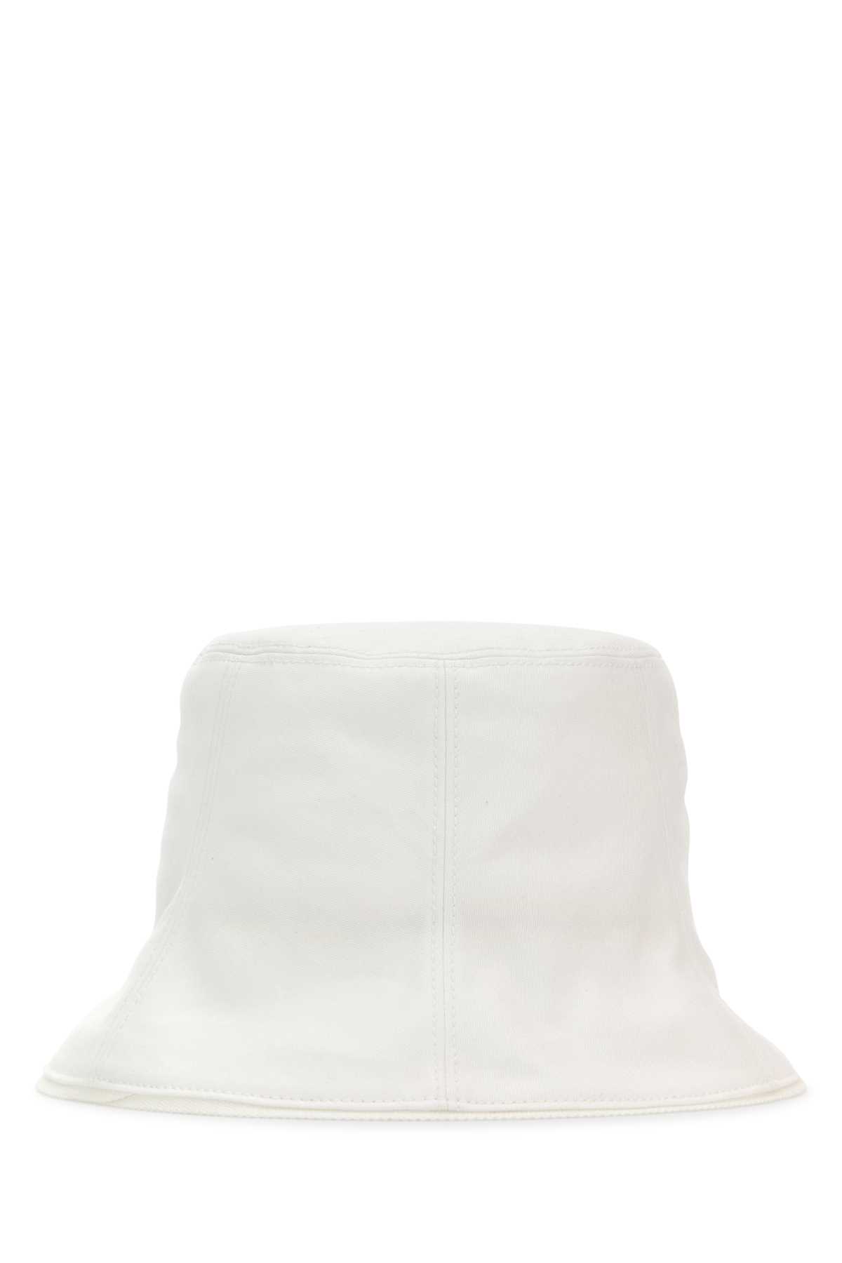 Helen Kaminski White Cotton Now Bucket Hat
