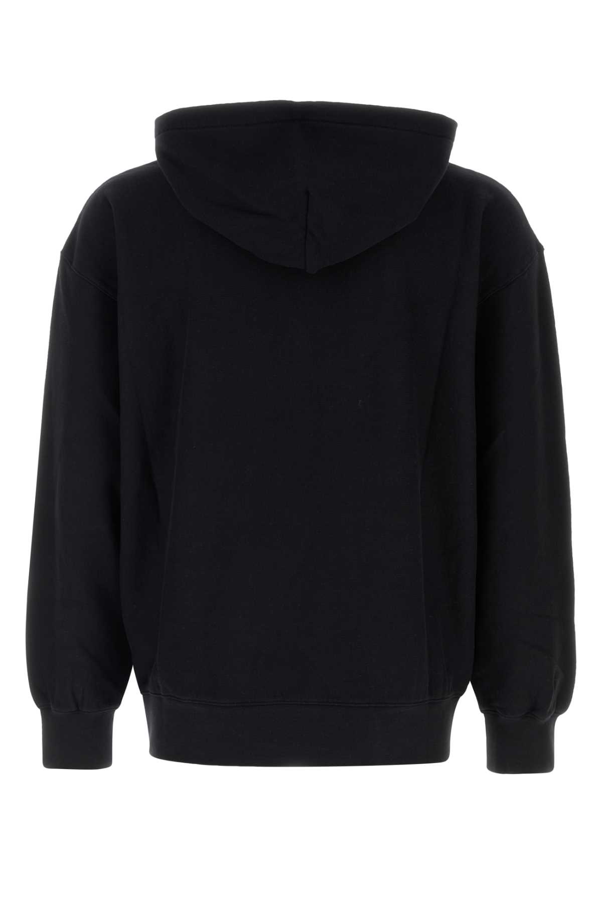 1989 Studio Hooded Sweatshirt Kangaroo Pocket Ribbed Cuffs In Black