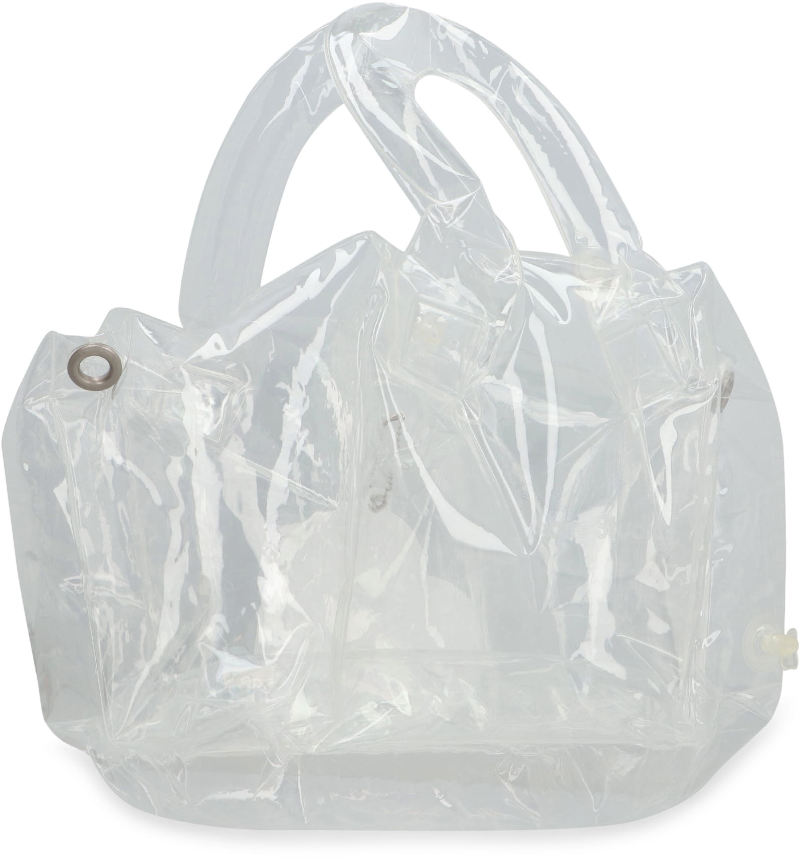Shop Acne Studios Transparent Inflatable Shoulder Bag