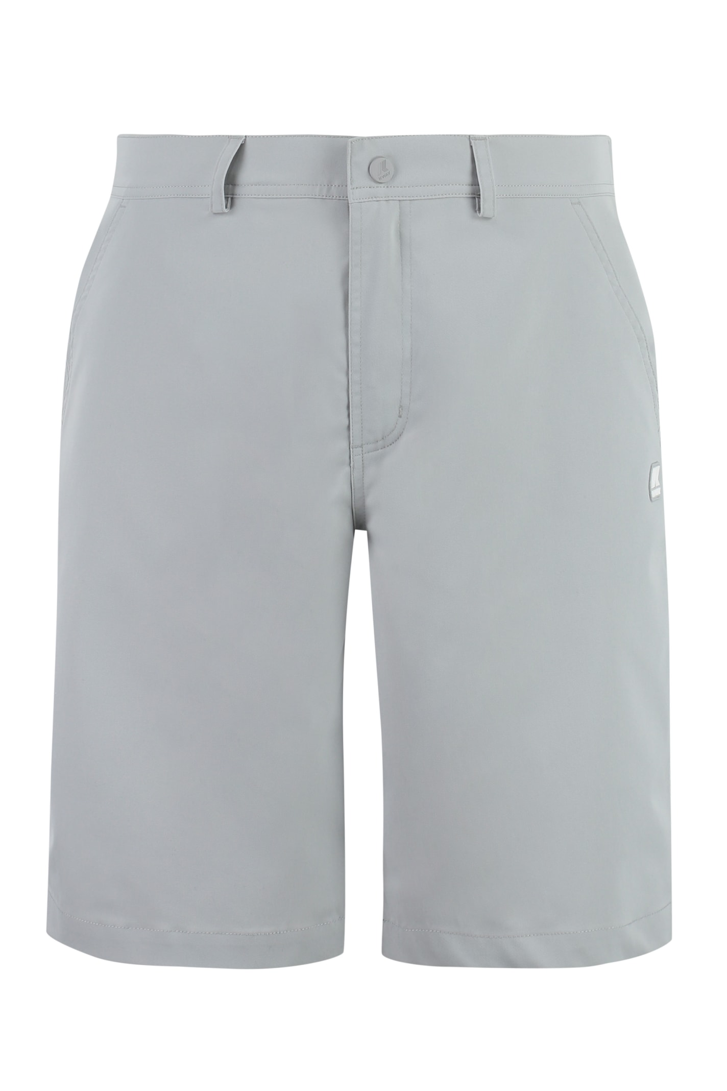 K-way Nylon Shorts In Grey
