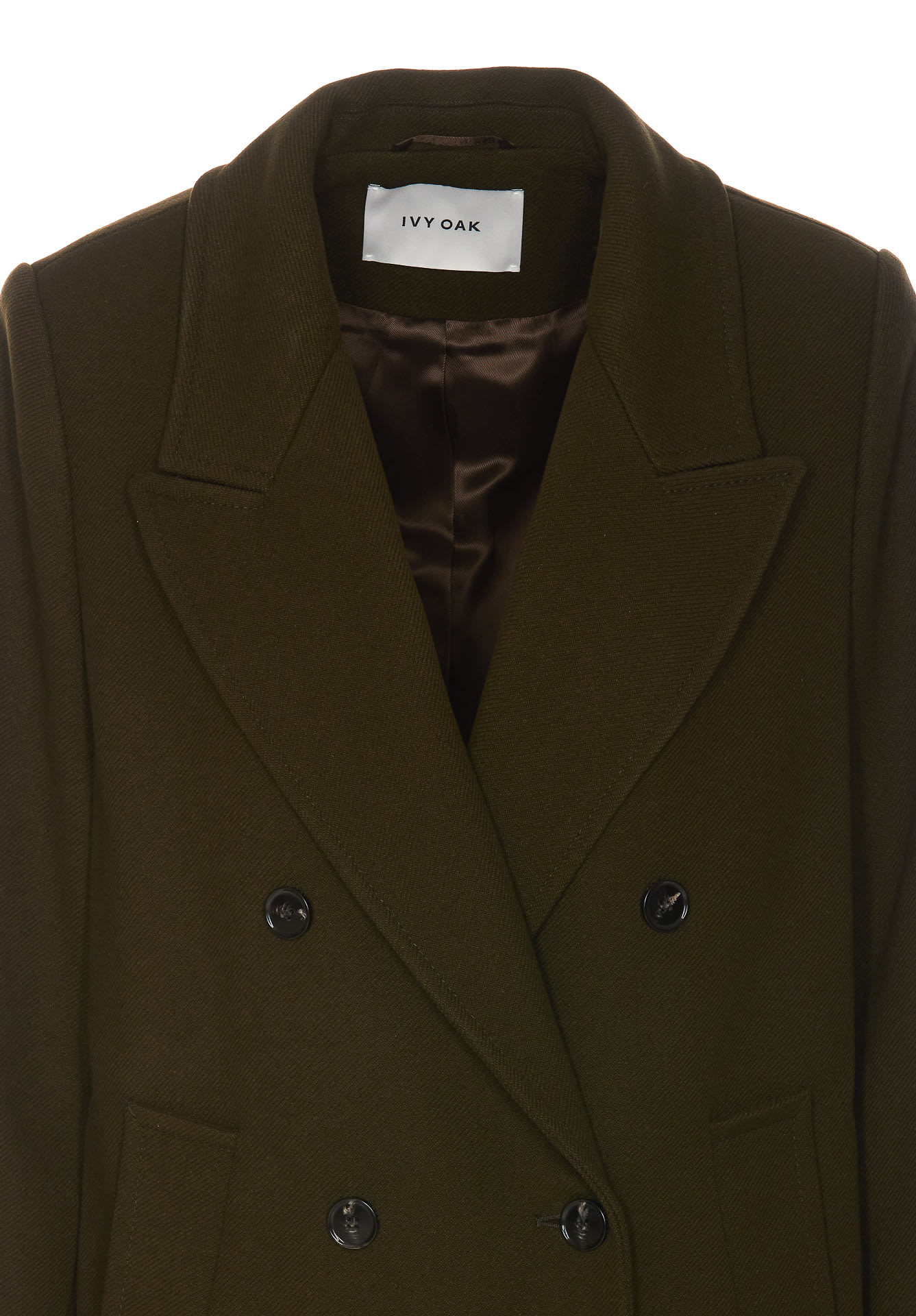 Shop Ivy & Oak Clemence Coat In Green