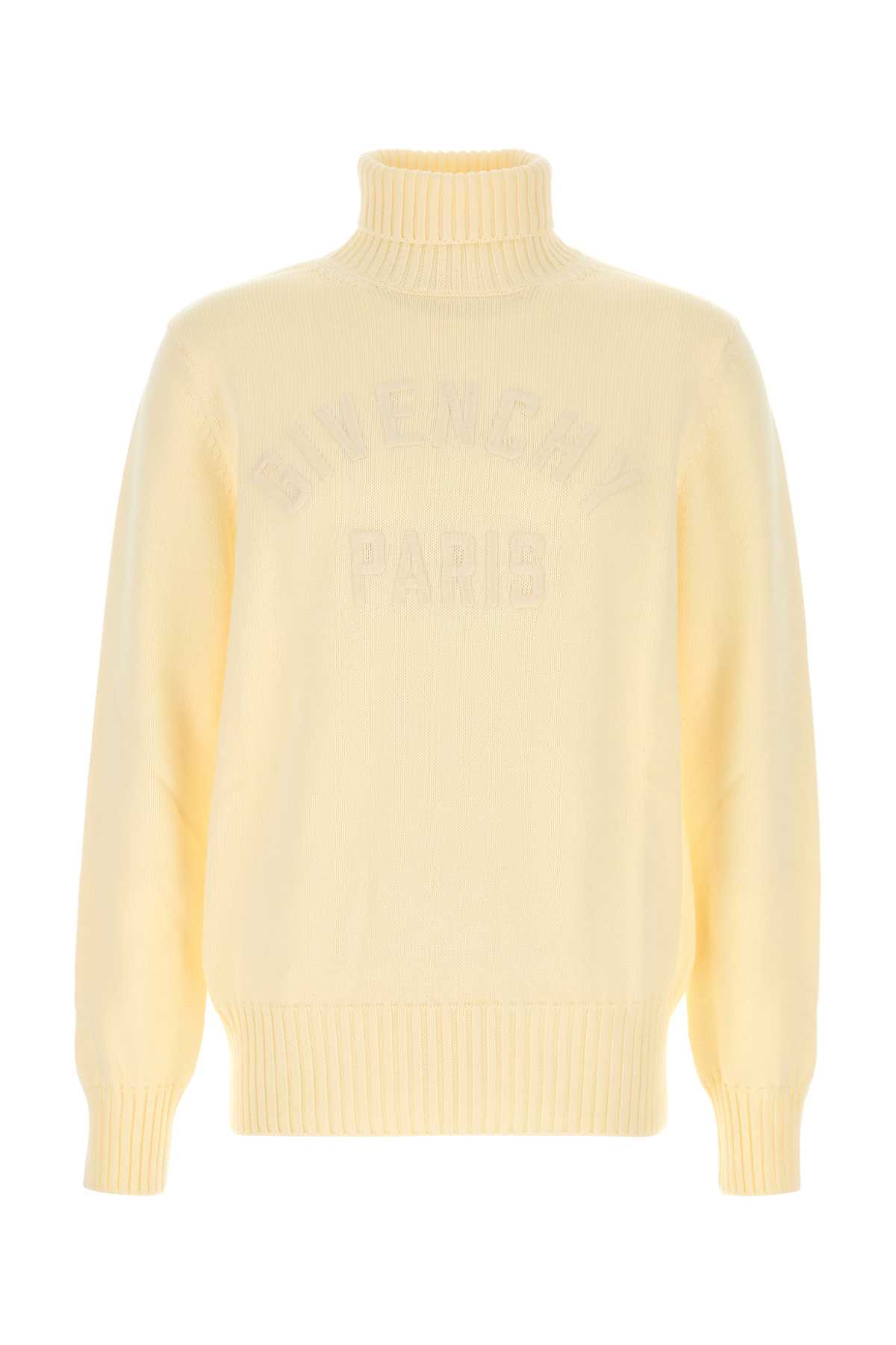 Givenchy Cream Cotton Sweater In Sand