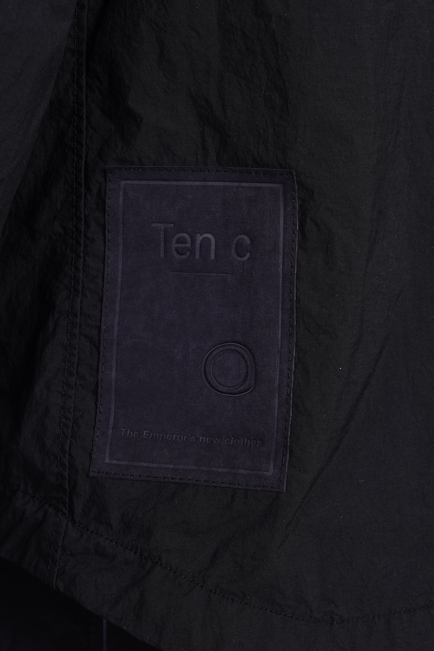 Shop Ten C Casual Jacket In Black Polyamide