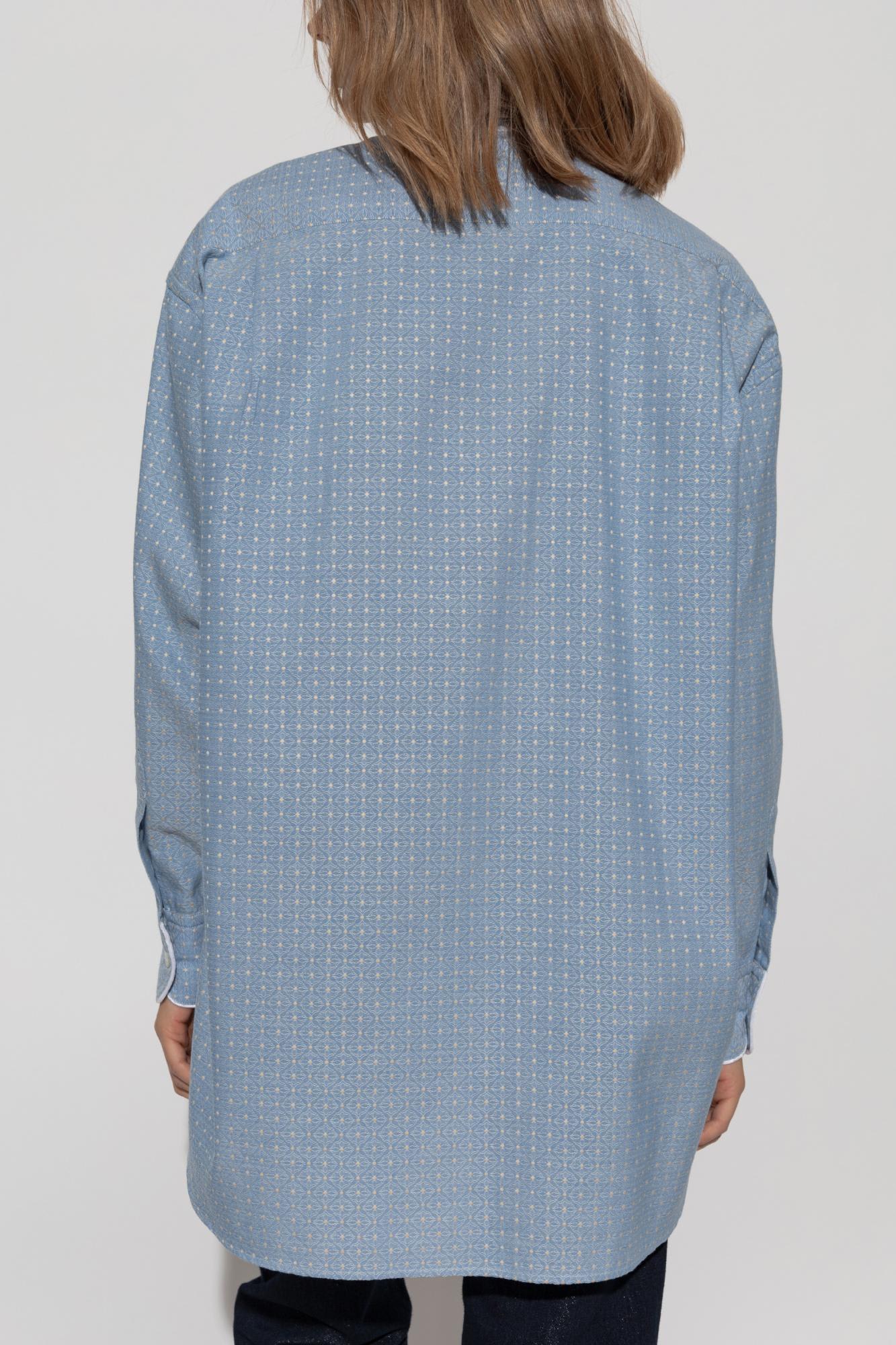 Shop Etro Patterned Shirt In .