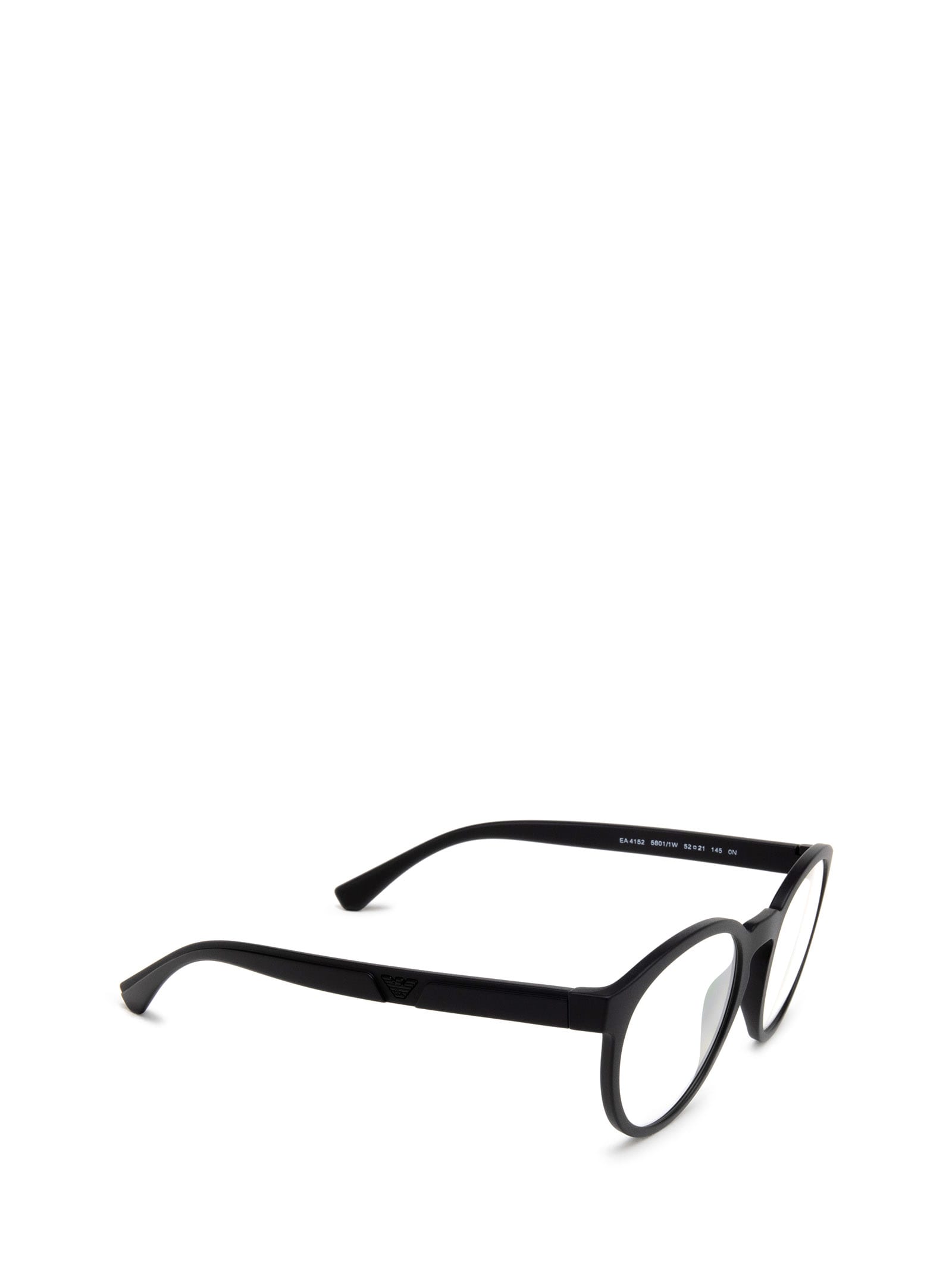 Shop Emporio Armani Ea4152 Matte Black Sunglasses