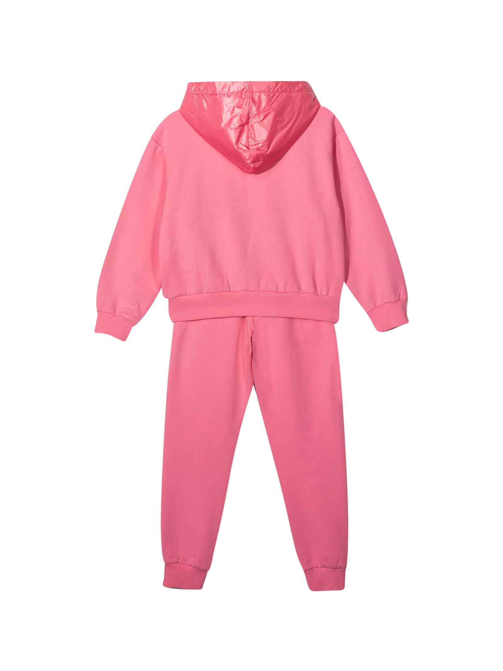 Shop Moschino 2-piece Sports Suit In Rosa