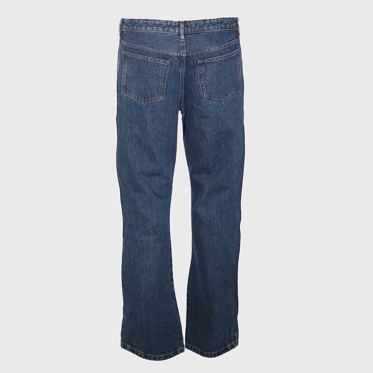 Shop Apc Blue Cotton Jeans In Indigo Delave