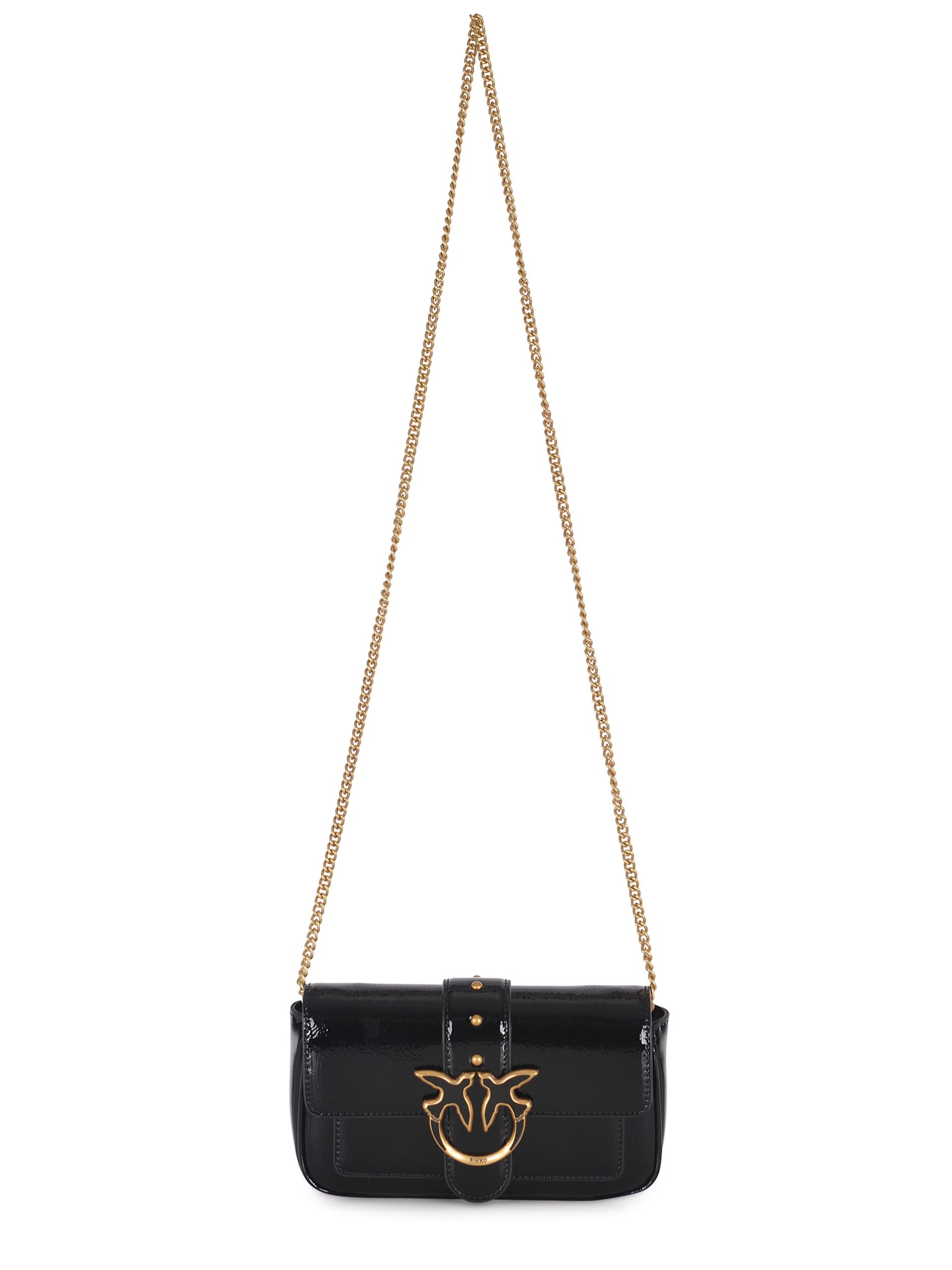 Love One Pocket Chained Shoulder Bag Pinko