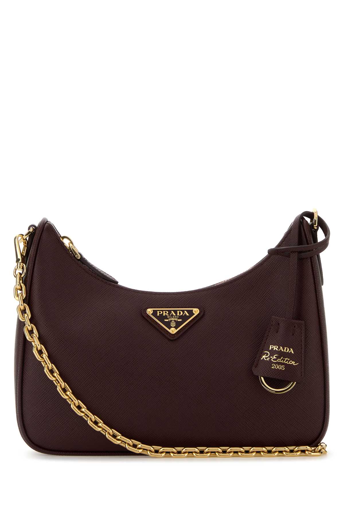 Burgundy Leather Re-edition 2005 Shoulder Bag