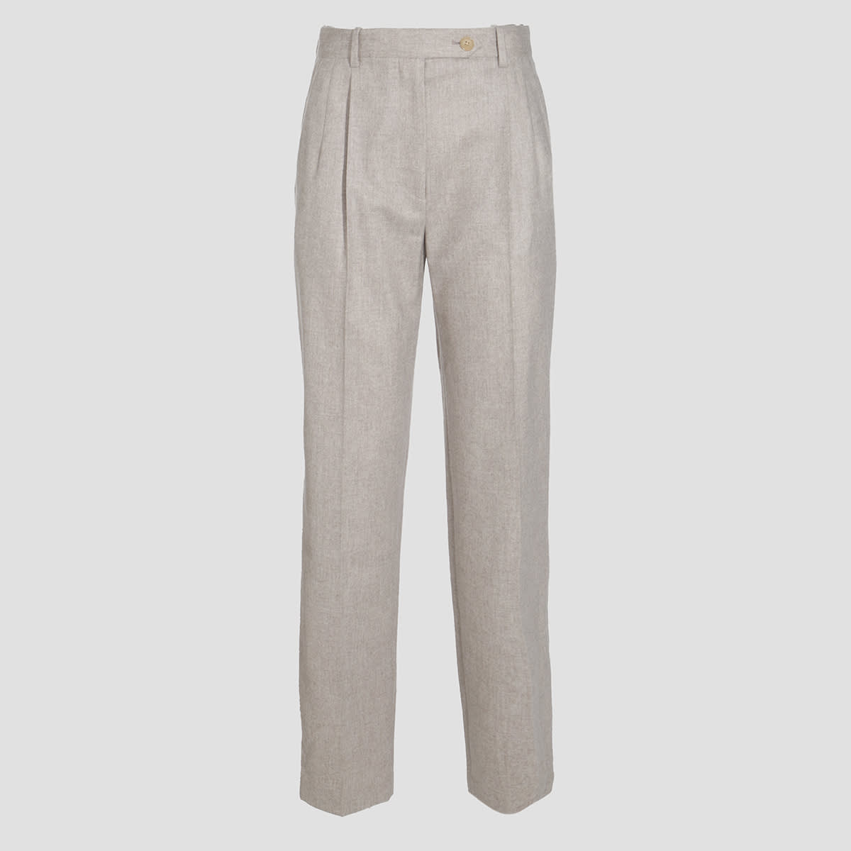 Light Grey Wool Pants