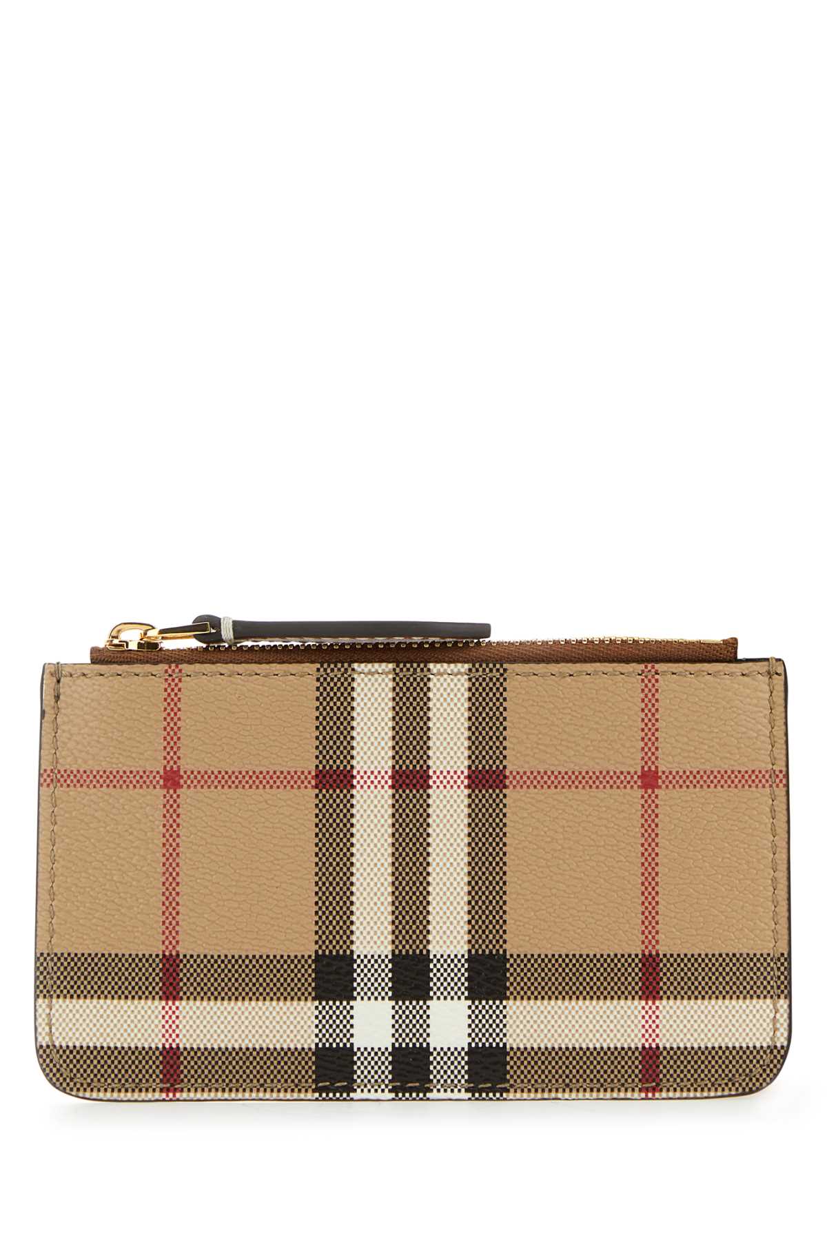 Shop Burberry Printed Canvas Coin Purse In Archivebeige