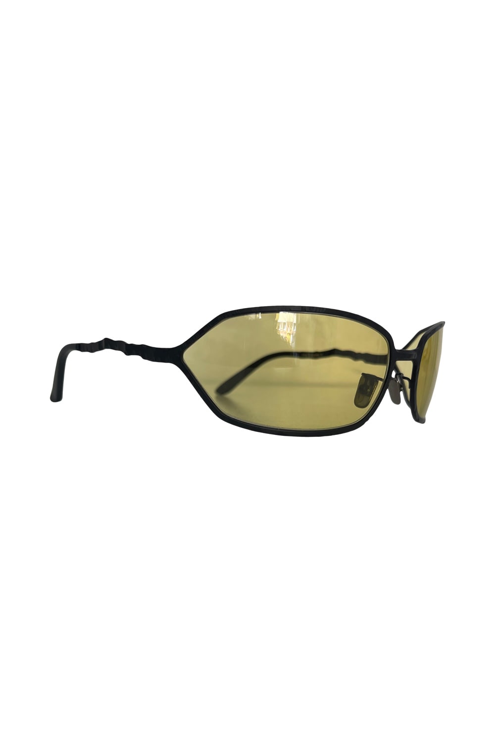 Kuboraum Mask H30bm In Black Matte / Light Yellow Lens