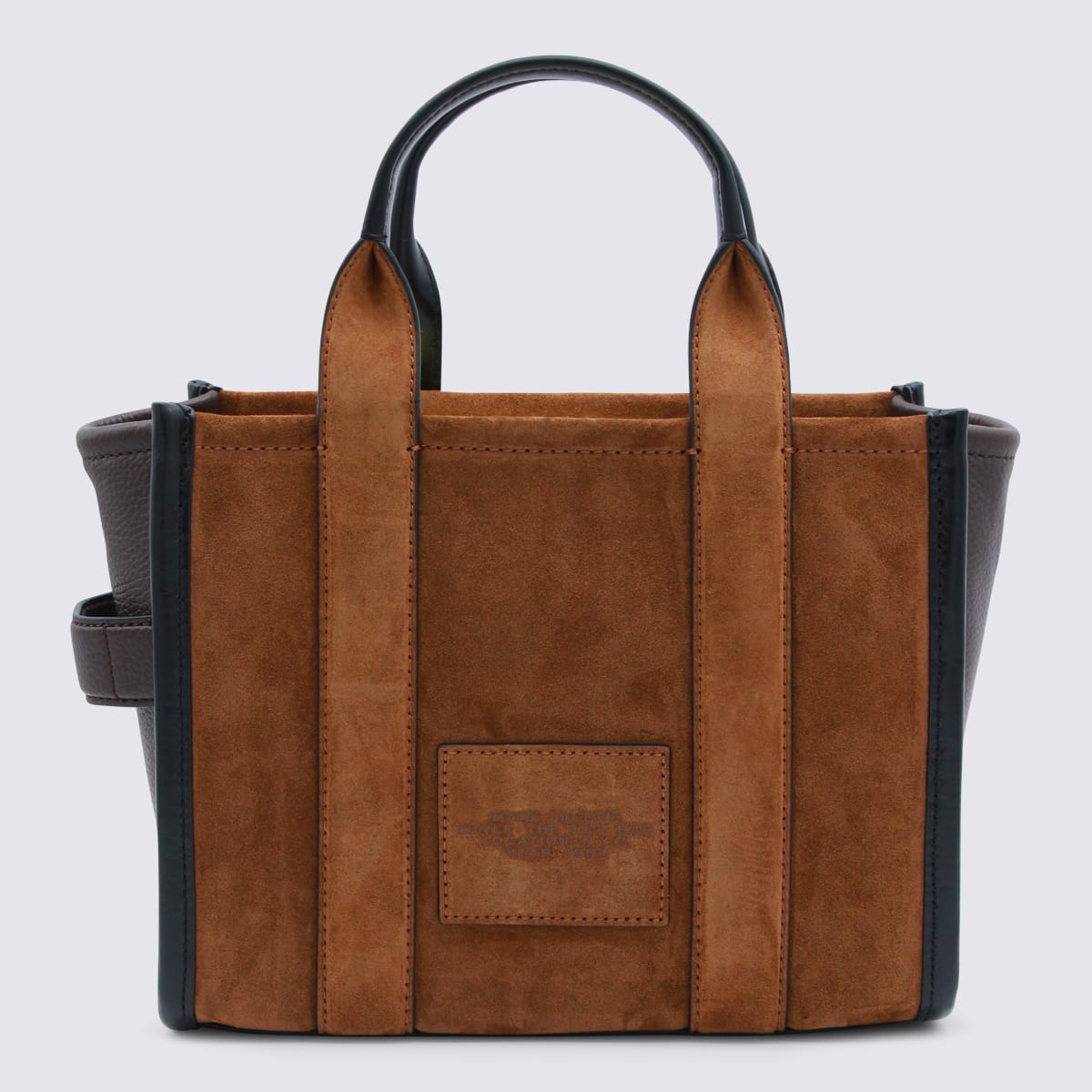 Marc Jacobs Brown Leather The Suede Tote