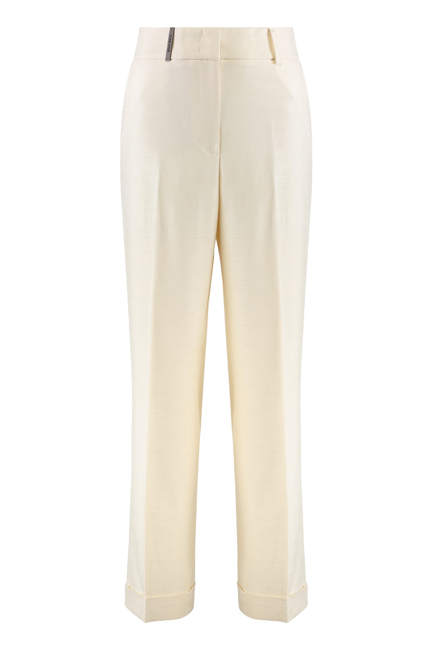 Peserico Viscose Blend Trousers