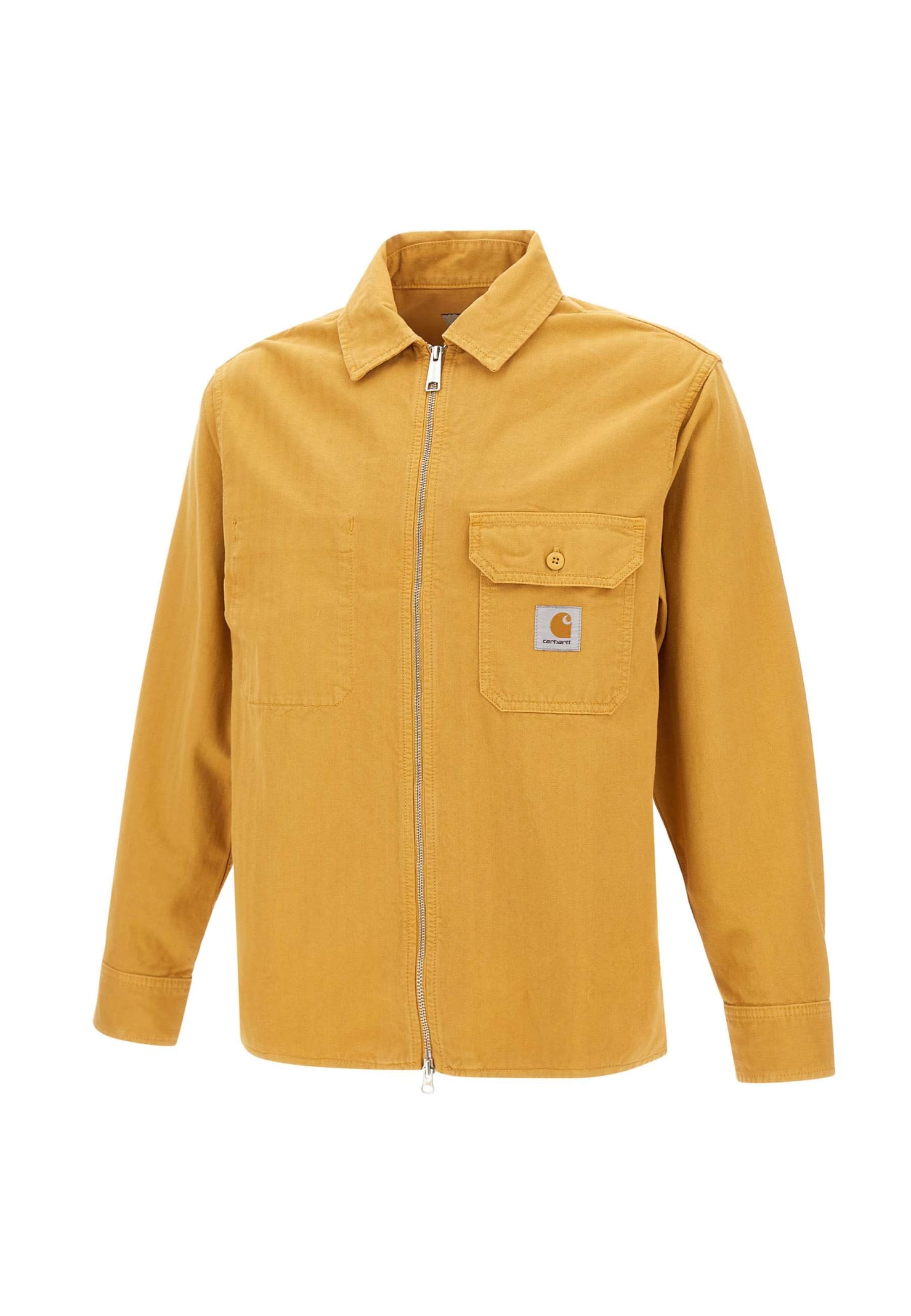 Shop Carhartt Rainer Shirt Jacket In Ze.gd Sunray Garment Dyed