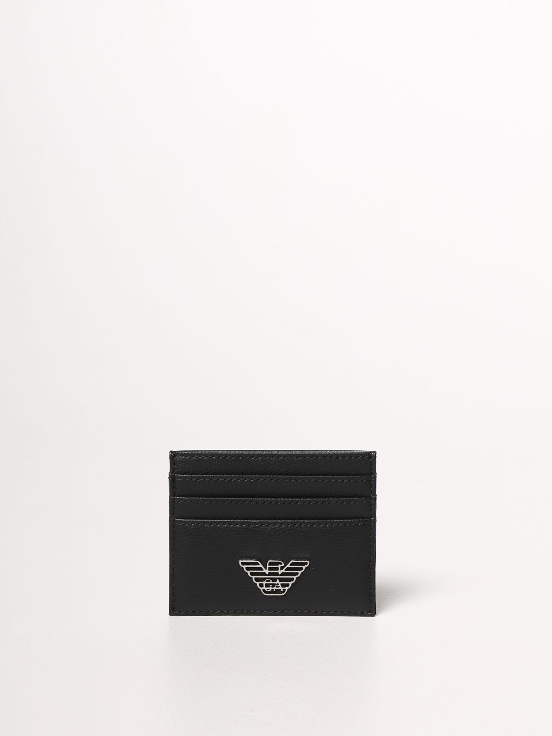 Emporio Armani Wallet Emporio Armani Card Holder In Synthetic Leather