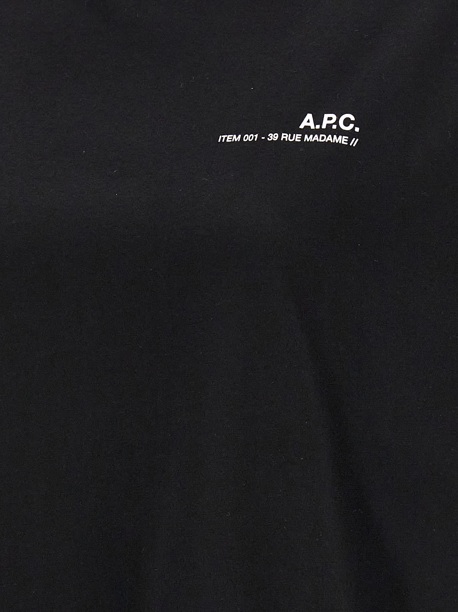 Shop Apc Cohbo T-shirt In White/black