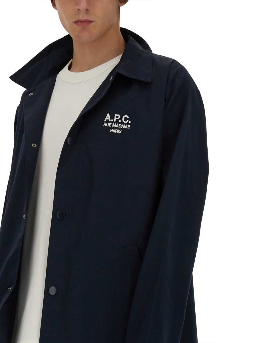 Apc Regis Jacket In Black