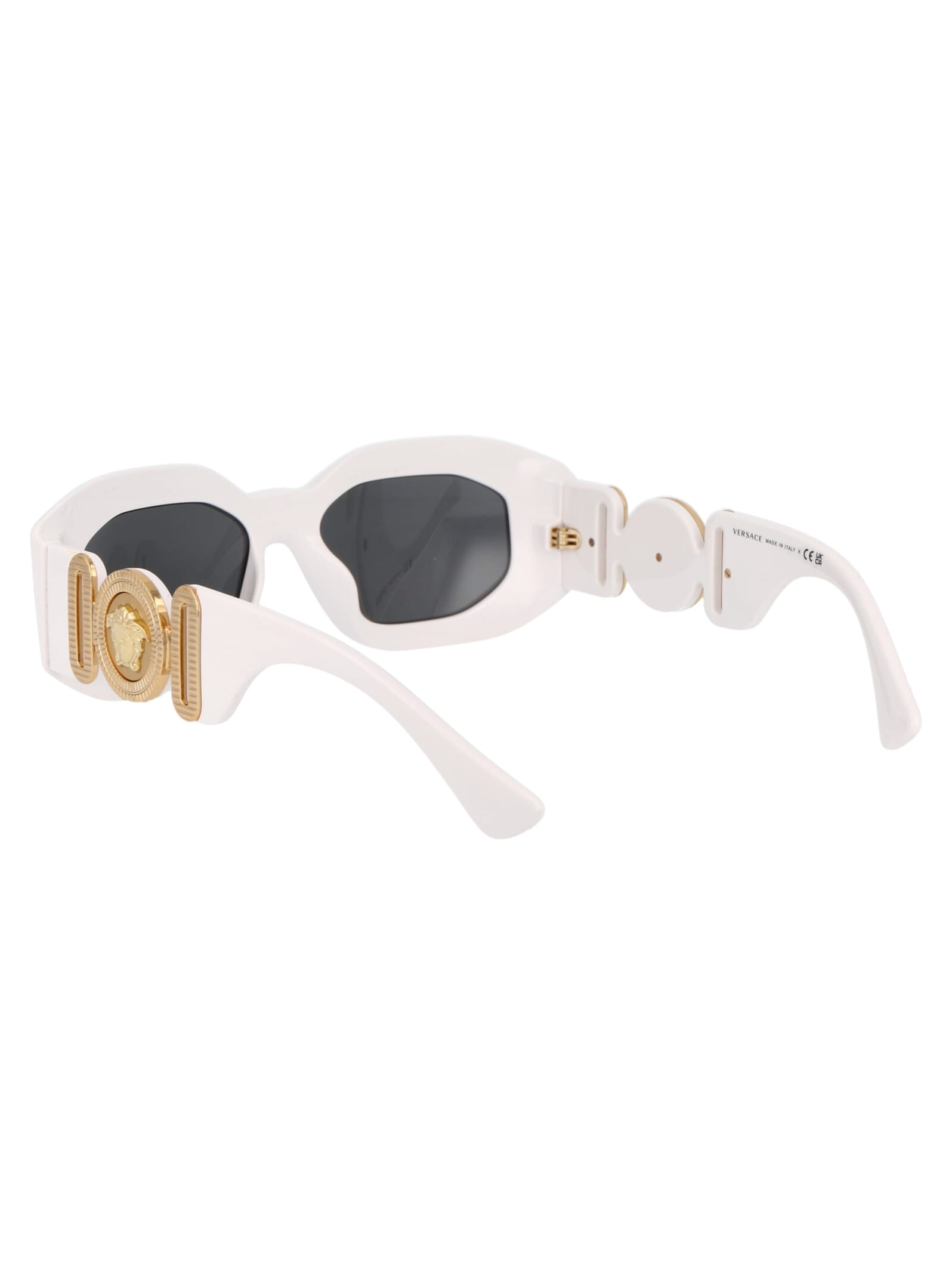 Shop Versace 0ve4425u Sunglasses In 314/87 White