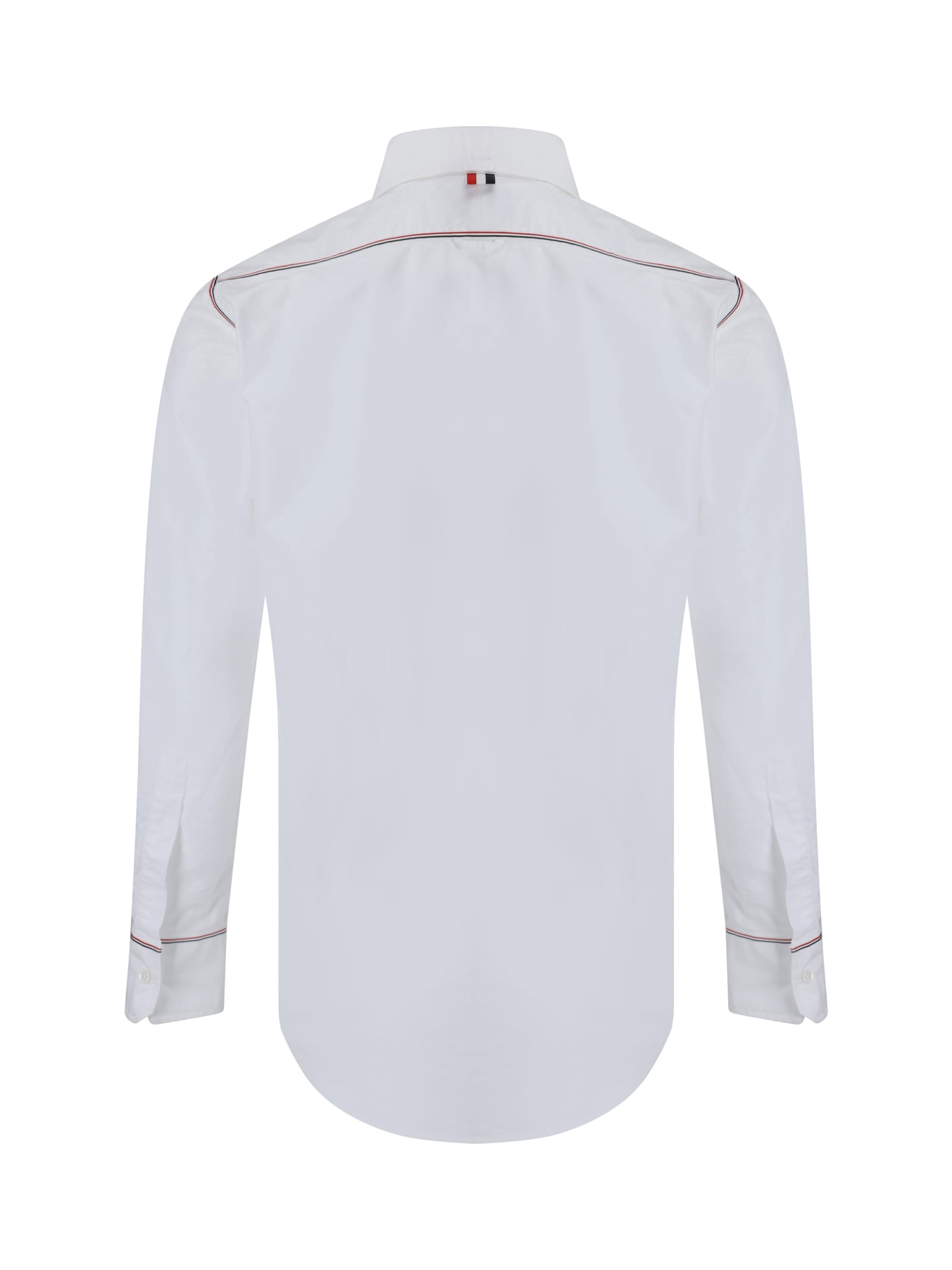 Shop Thom Browne Shirt In White