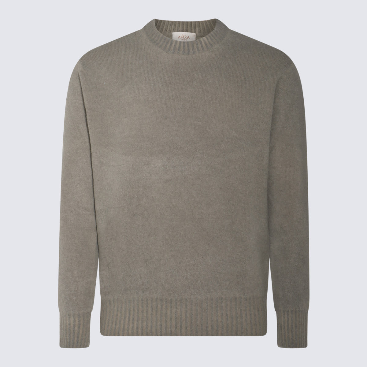 Grey Wool Knitwear