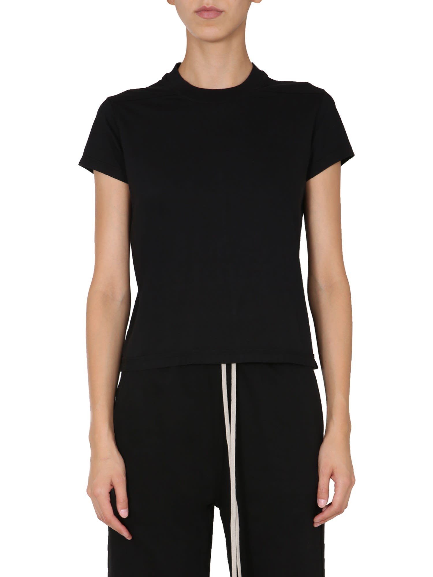 Click to view more detailed imagery on our partner's website Drkshdw Crew Neck T-shirt In Nero