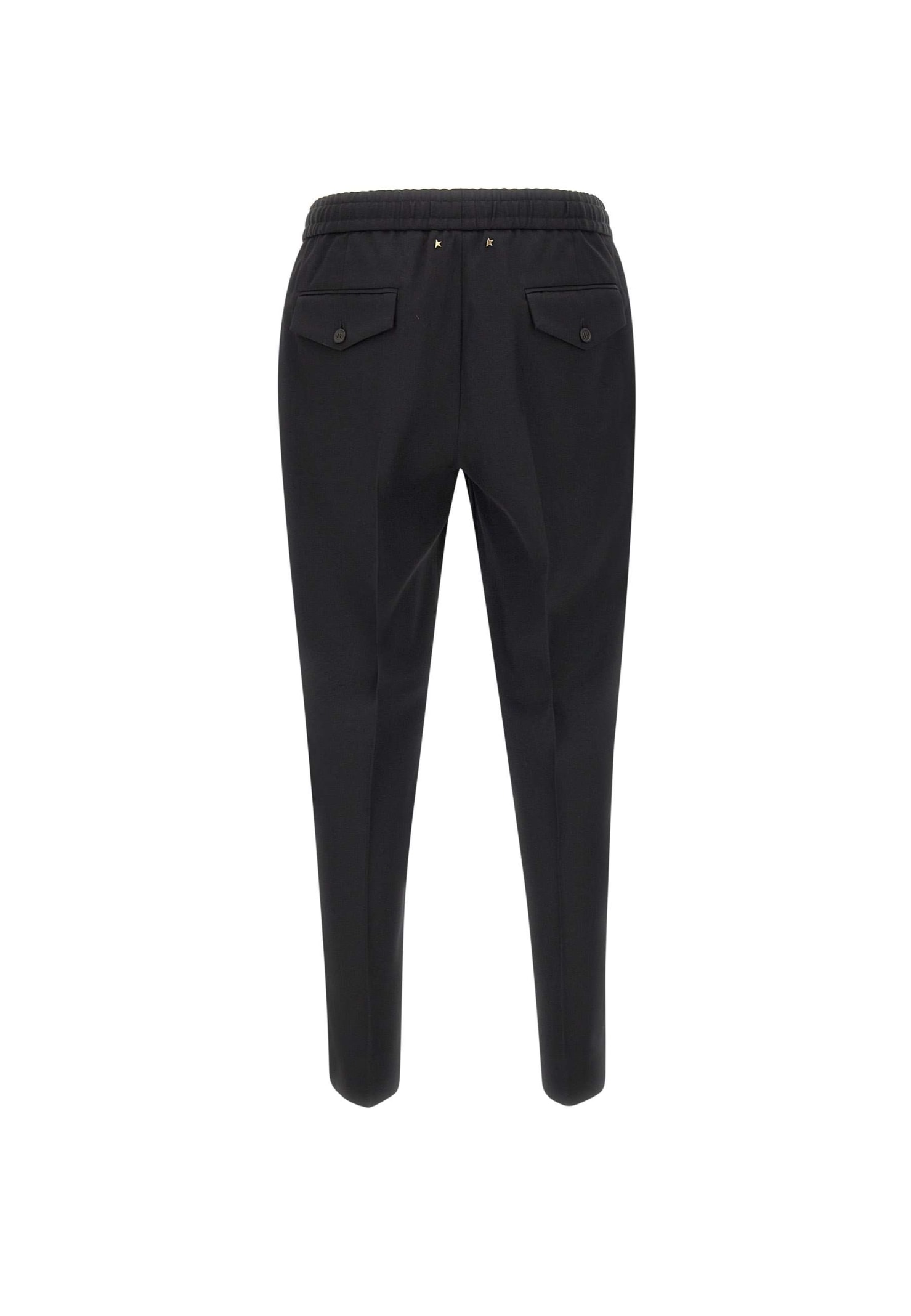 Shop Golden Goose Luke Trousers In Nero