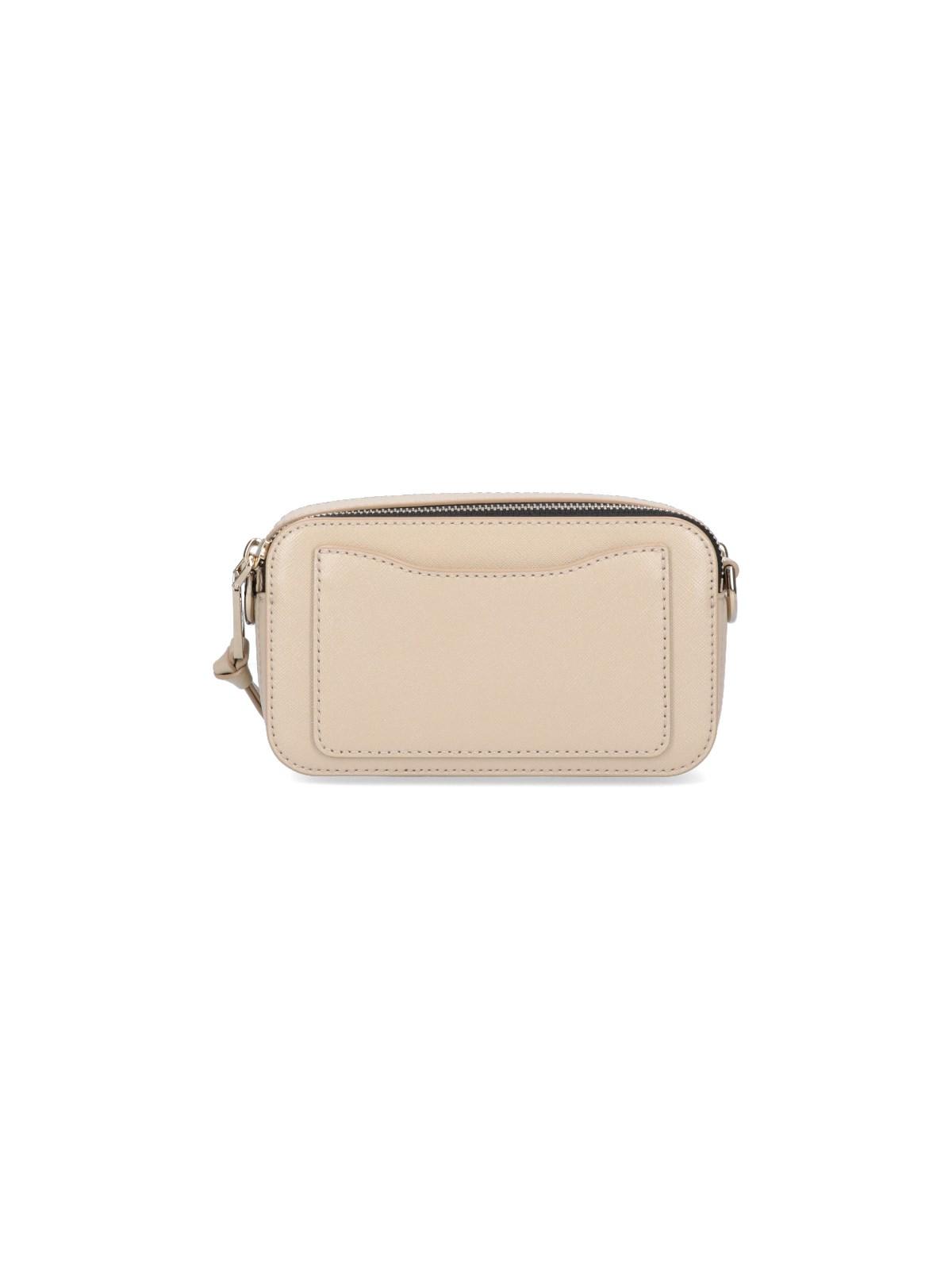 Shop Marc Jacobs The Snapshot Dtm Shoulder Bag In Khaki