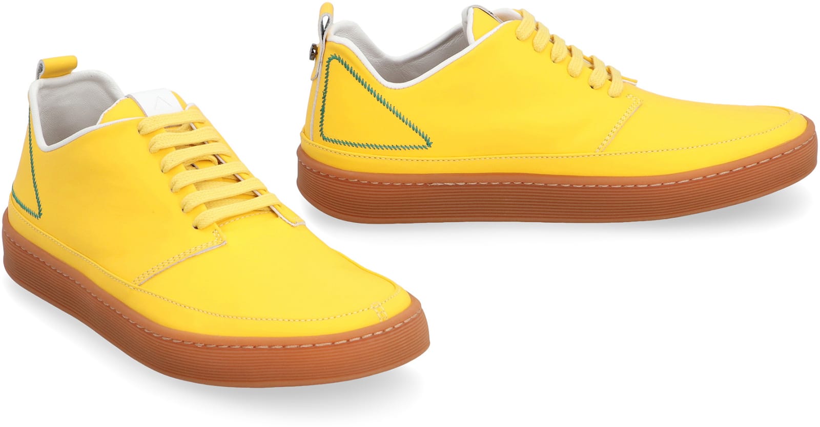 Volta Bosco Low-top Sneakers In Yellow