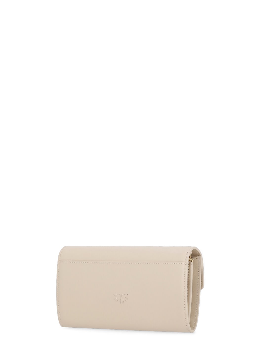 Shop Pinko Love One Simply Wallet In Beige