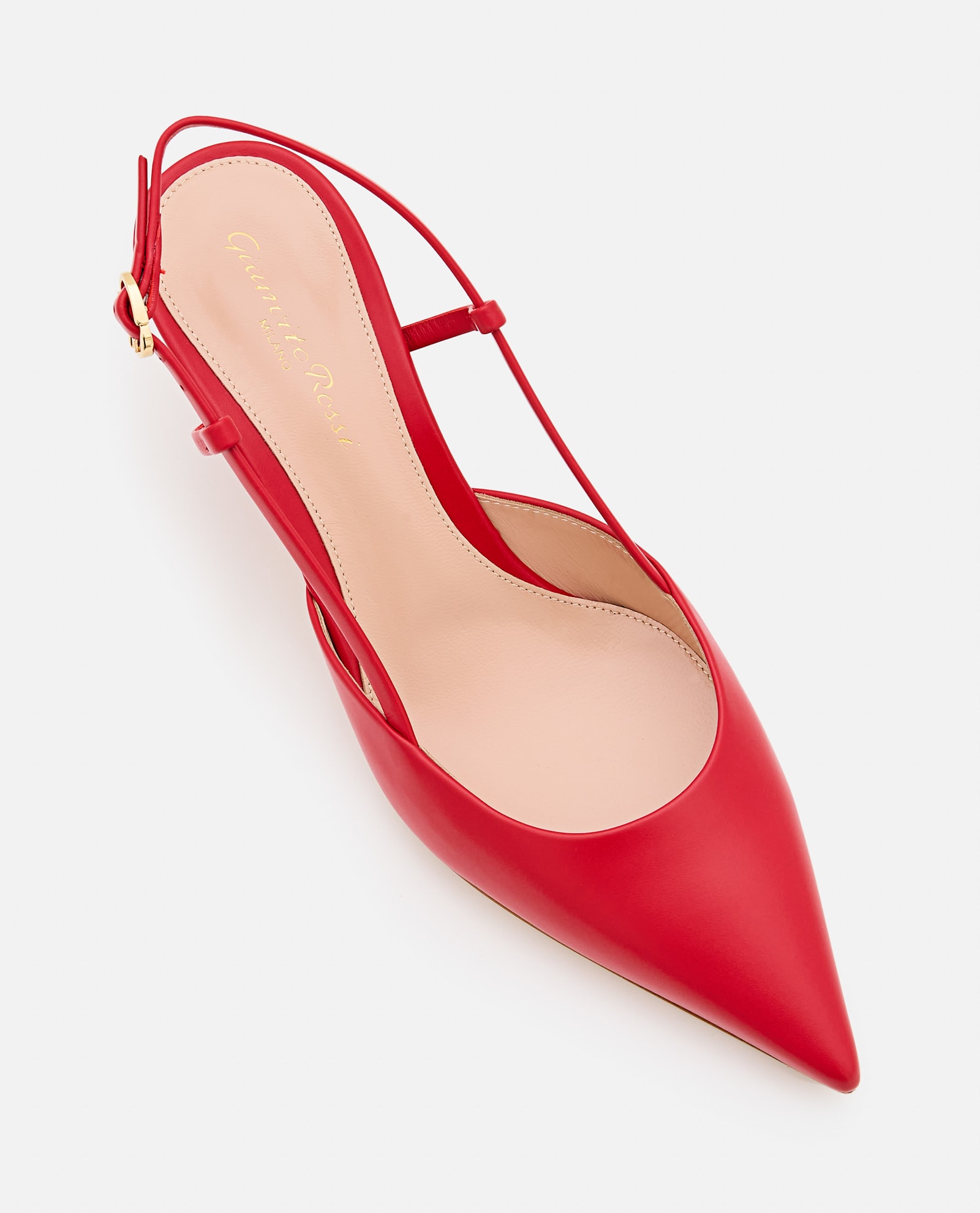 Gianvito Rossi Ascent 85mm Slingback Pumps In Red