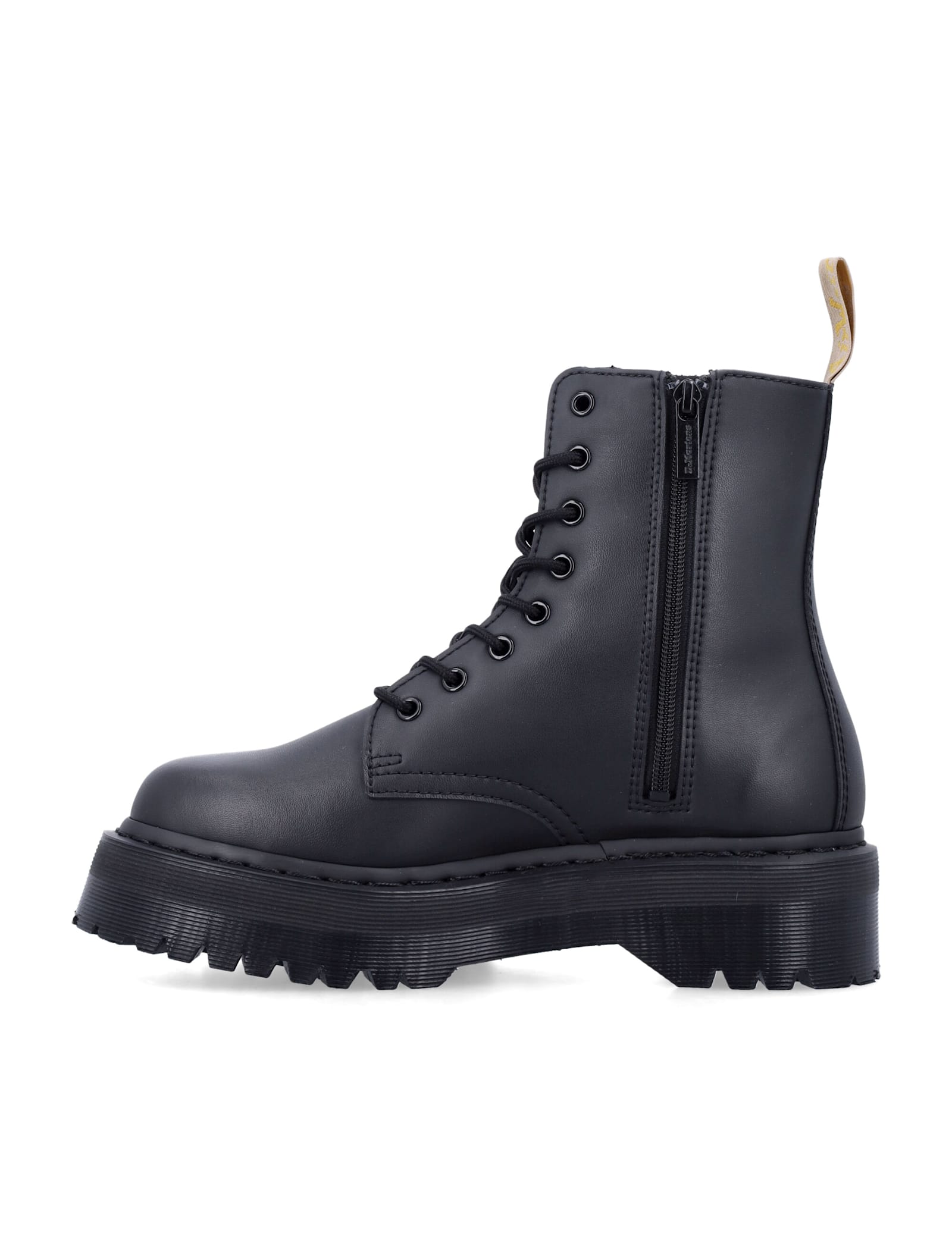 Shop Dr. Martens' Vegan Leather Jadon Ii Boots In Black