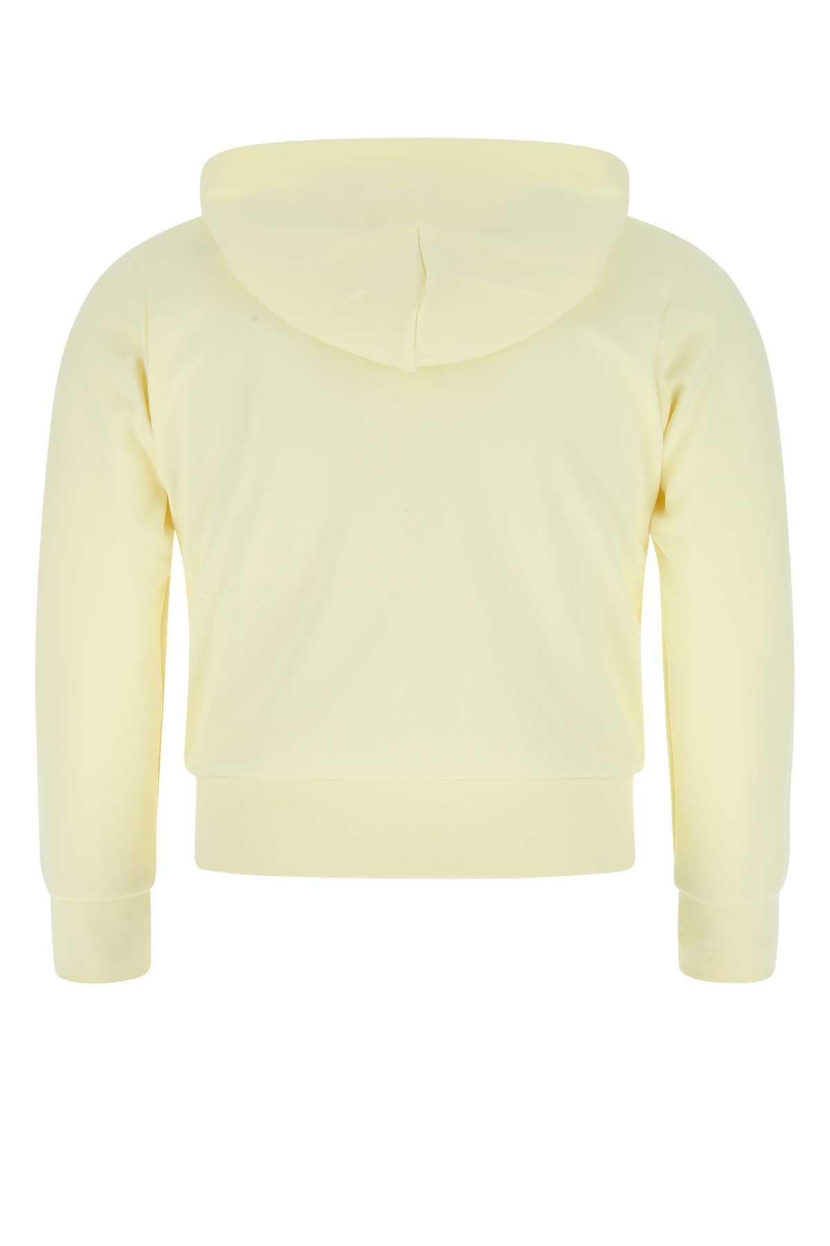 Comme Des Garçons Play Cream Polyester Sweatshirt In Ivory