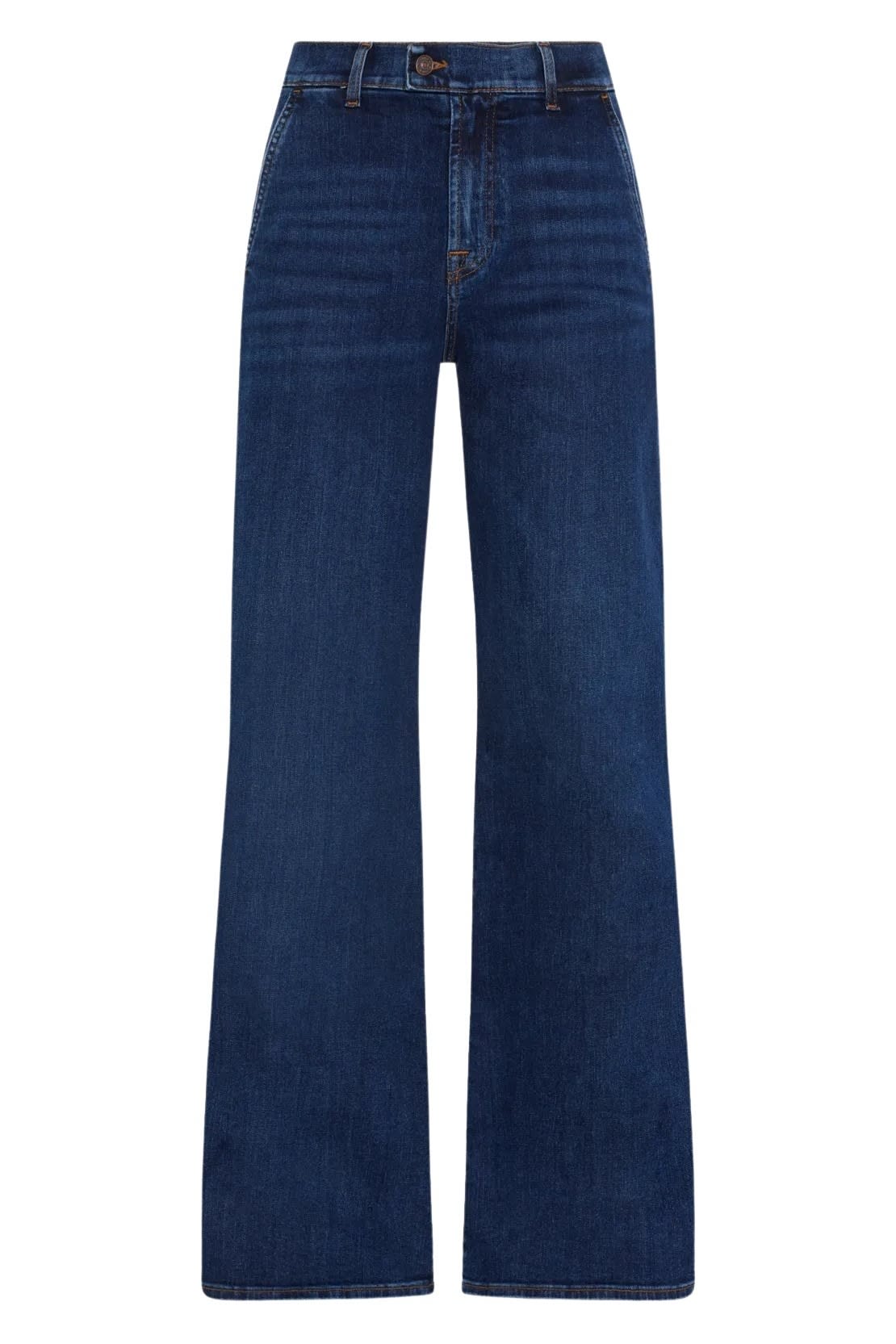 Shop 7 For All Mankind Tailored Lotta In Dark Blue