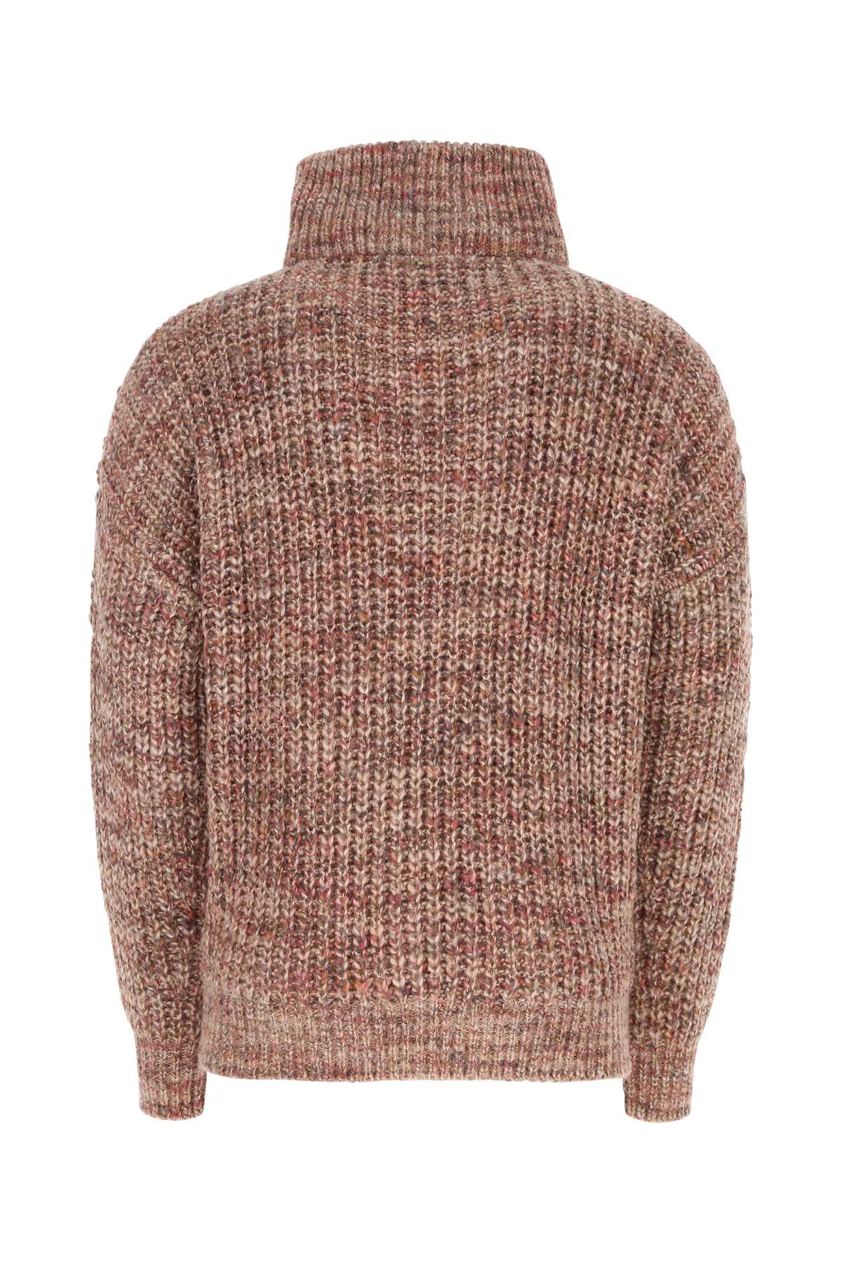 Shop Isabel Marant Multicolor Acrylique Blend Romuald Oversize Sweater In 40pk