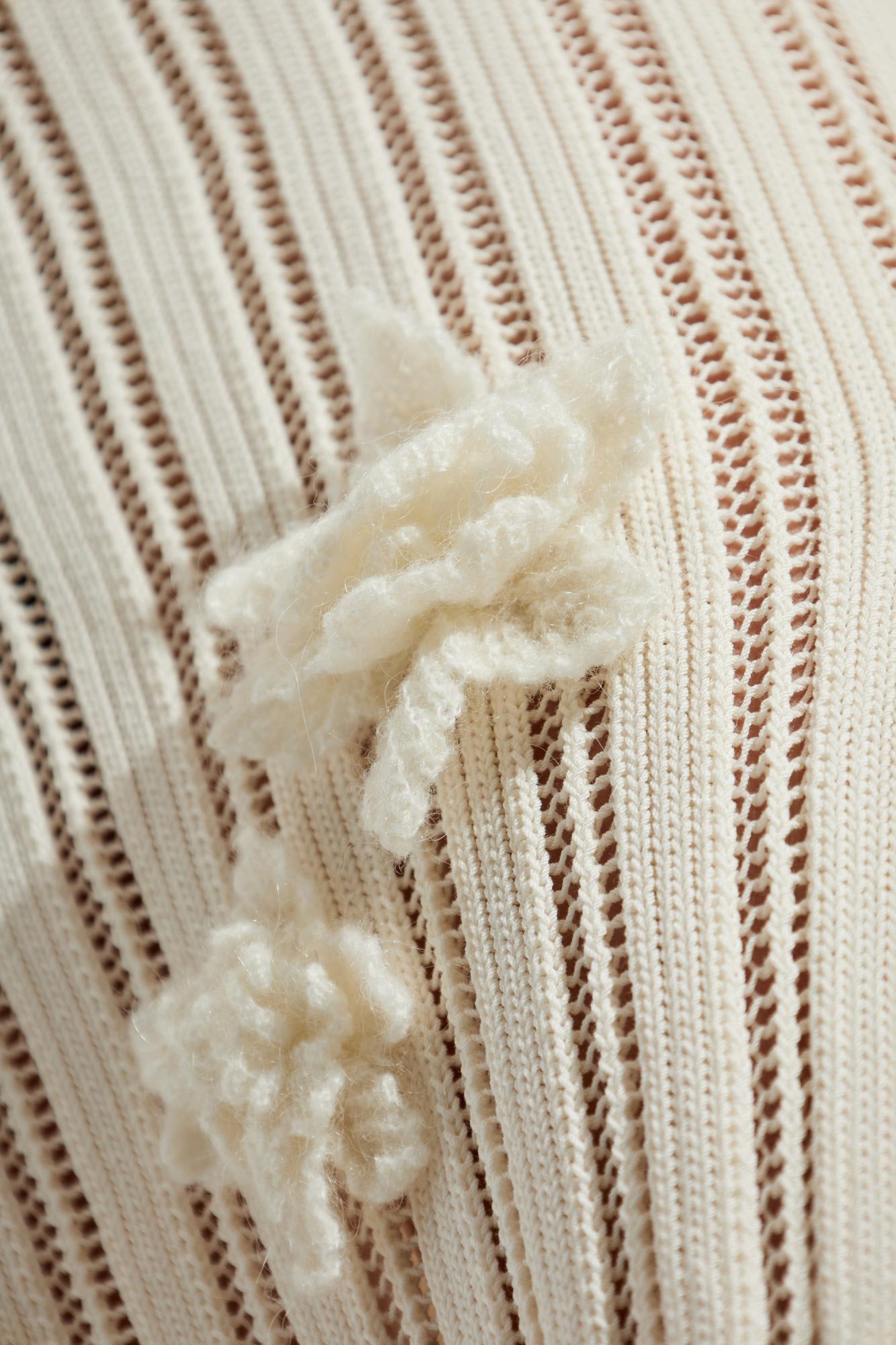 Casablanca White Skirt With Patches