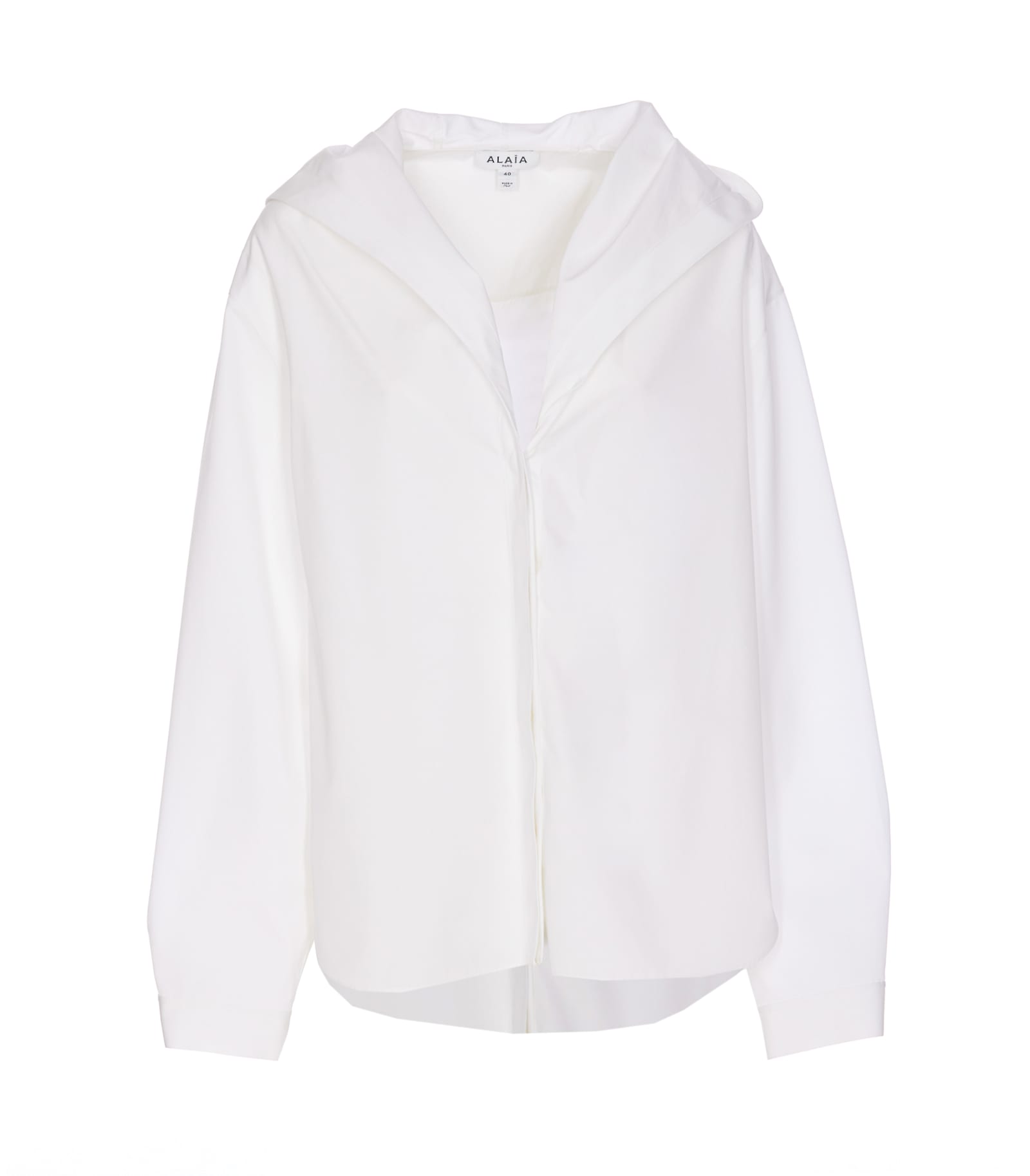 ALAÏA HOODED SHIRT 