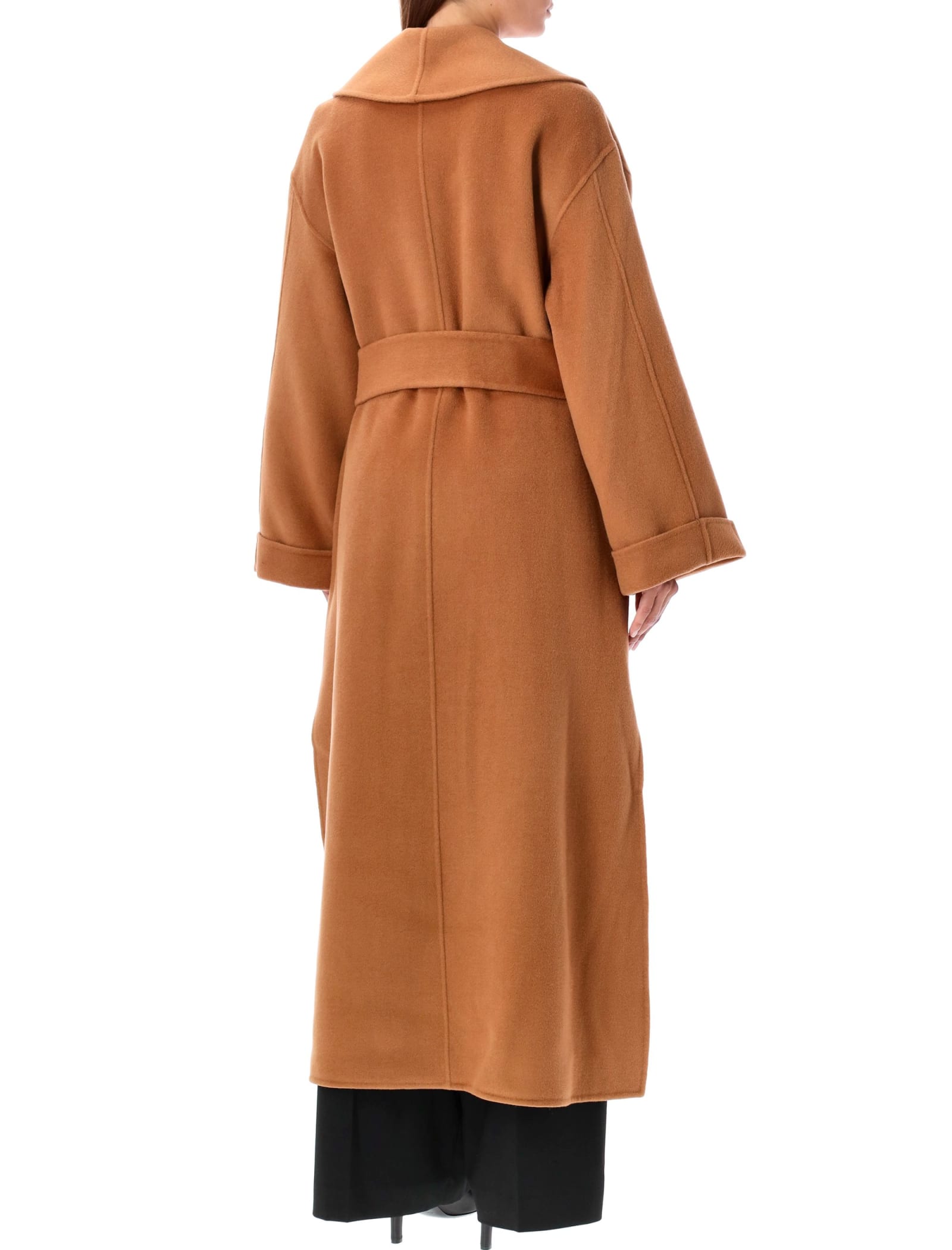 Shop By Malene Birger Trullem Coat In Raw Sugar