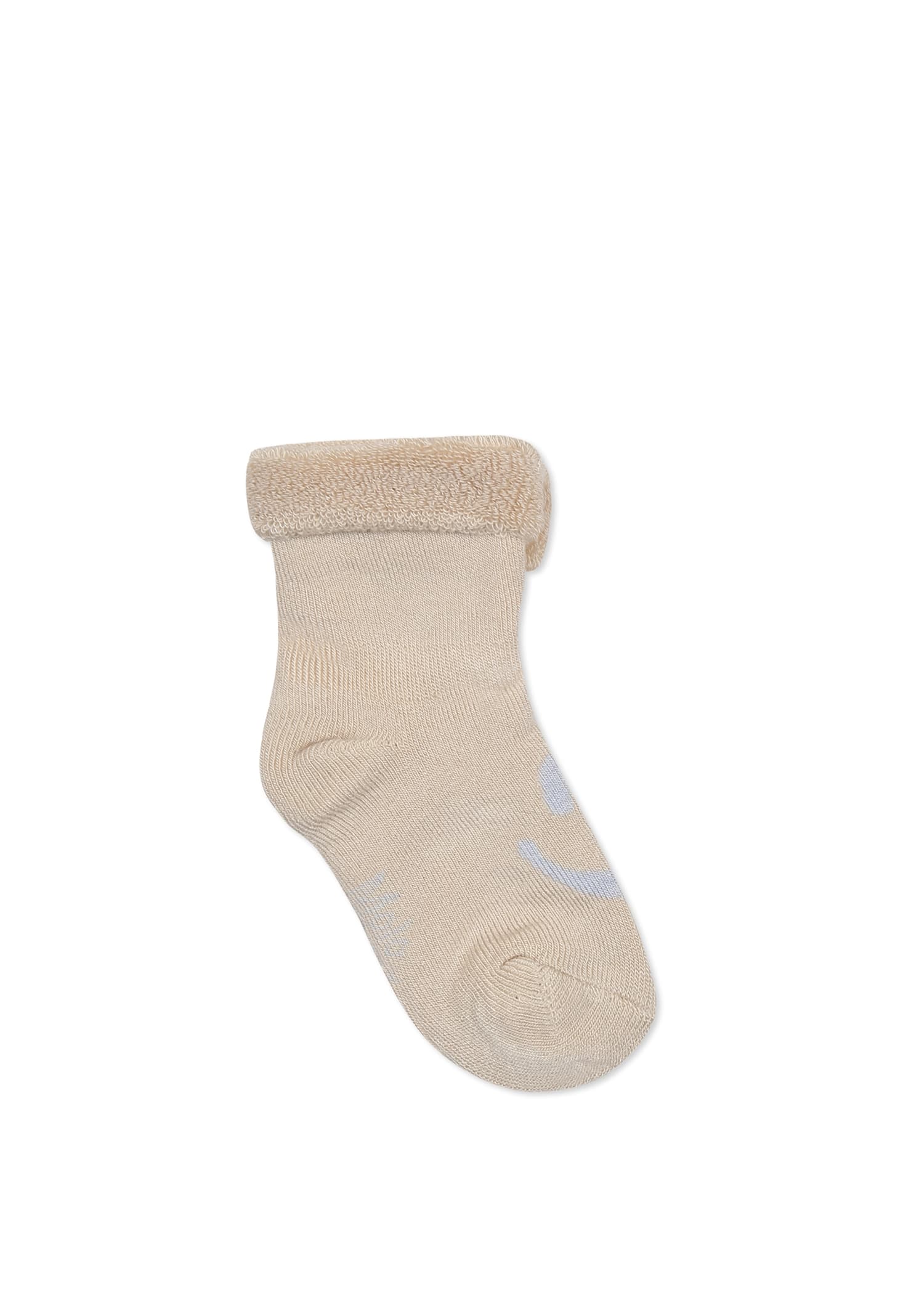 Molo Smiley Face Pattern Socks Two Pairs In Multicolor