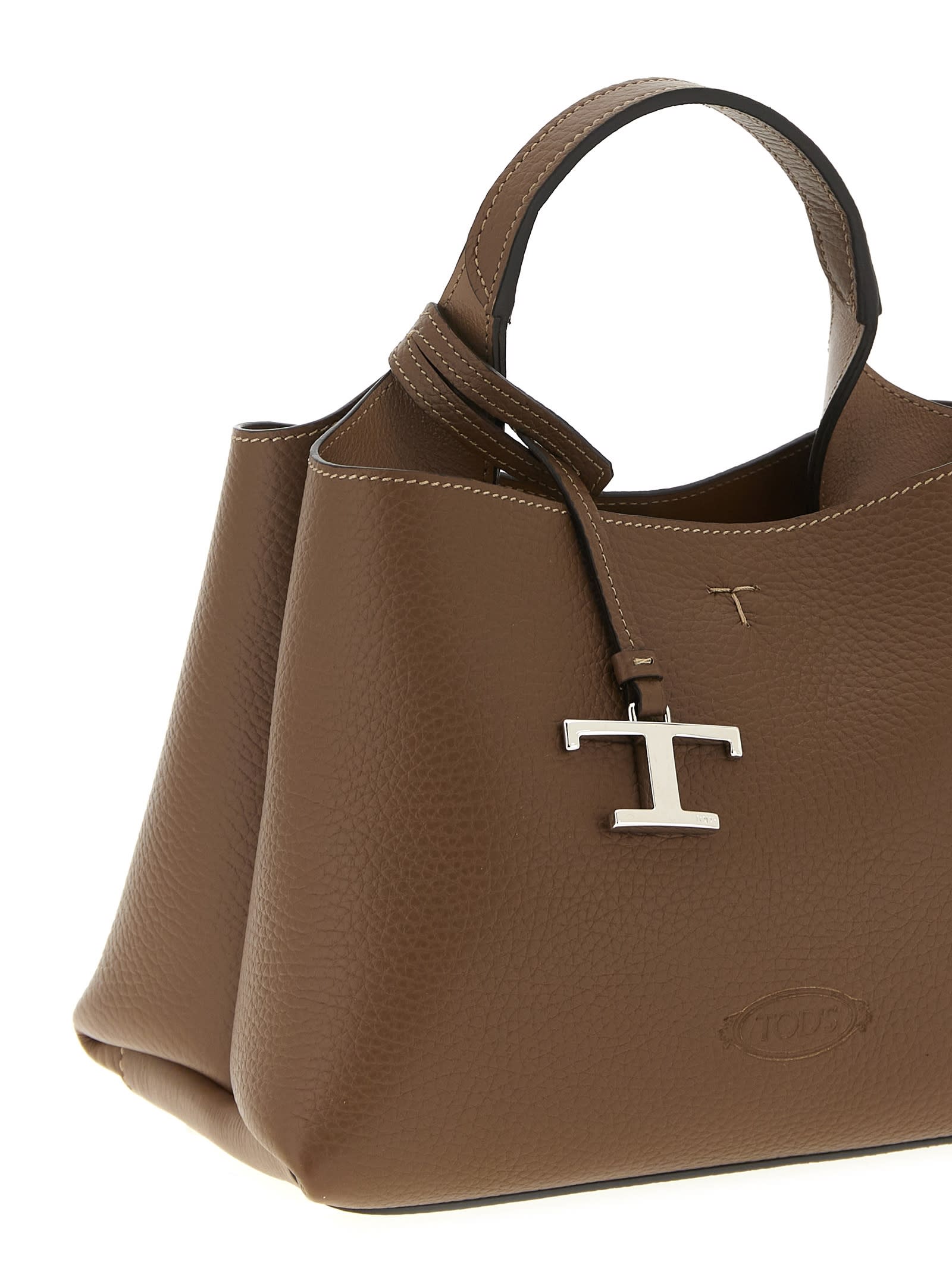 Tod's Apa Micro Handbag In Brown