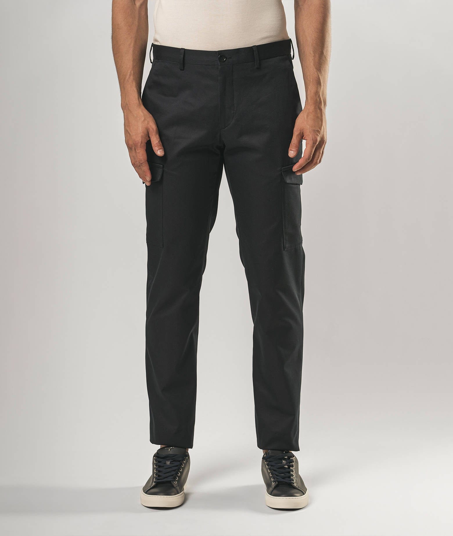 Larusmiani Trousers Casablanca Pants In Blue