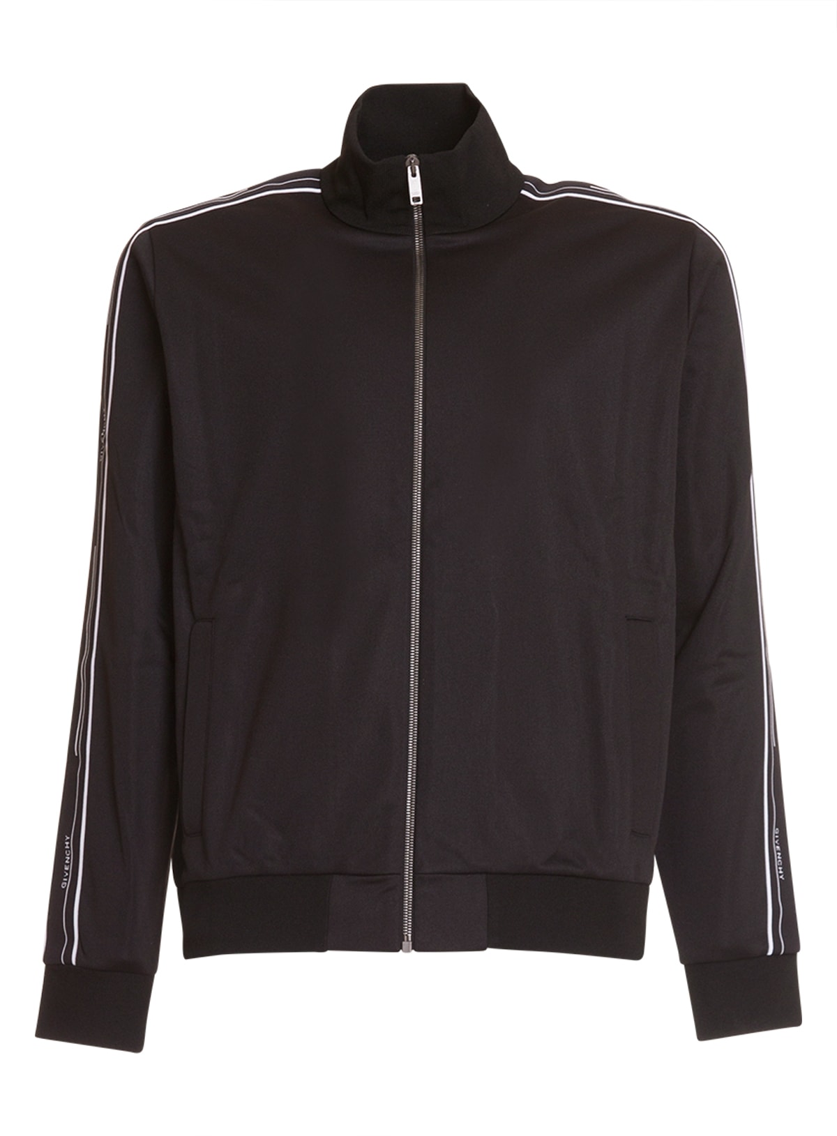 Givenchy Black Acetate Activewear Jacket In Nero