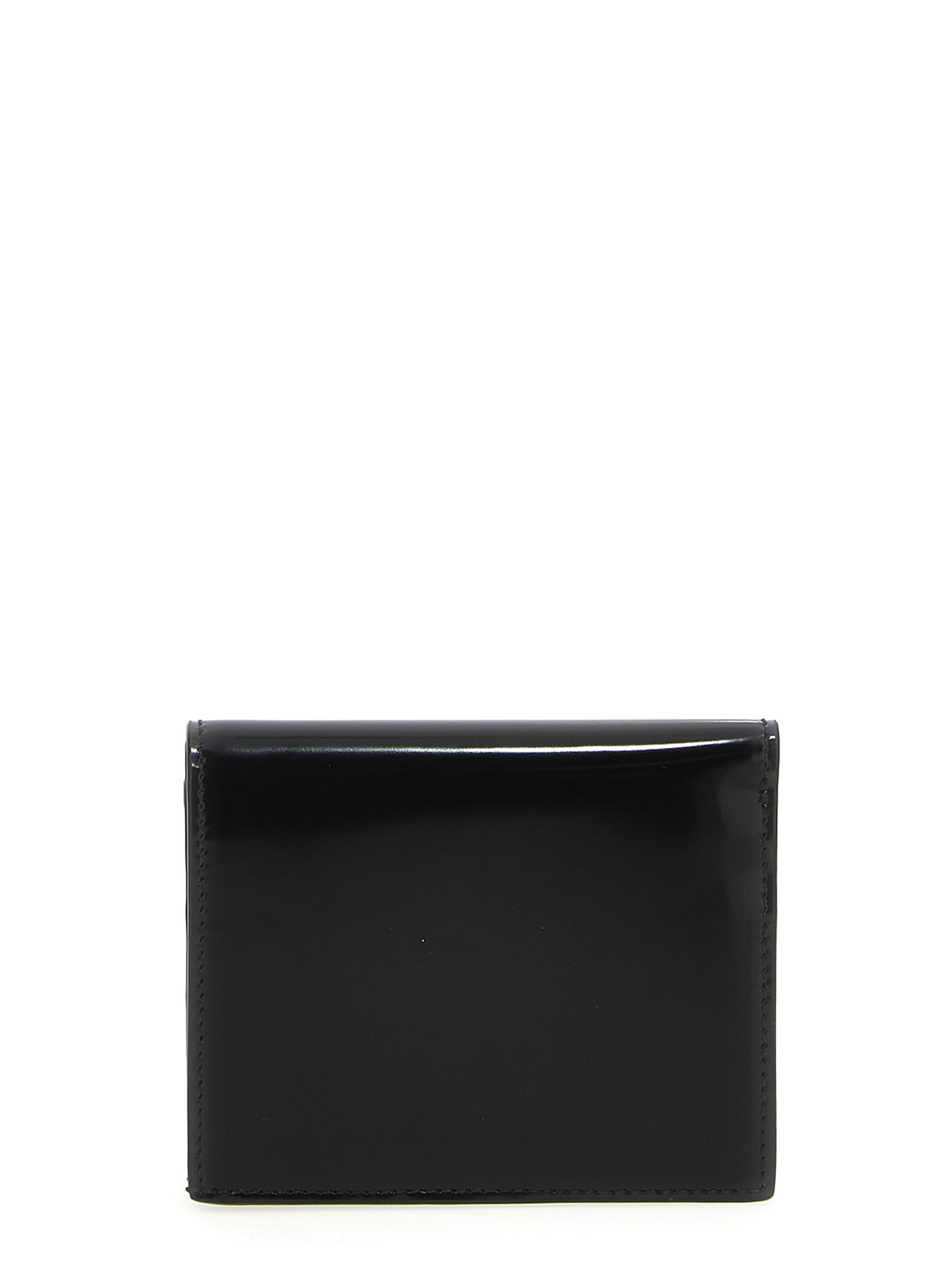 Shop Ferragamo Gancini Wallet In Black