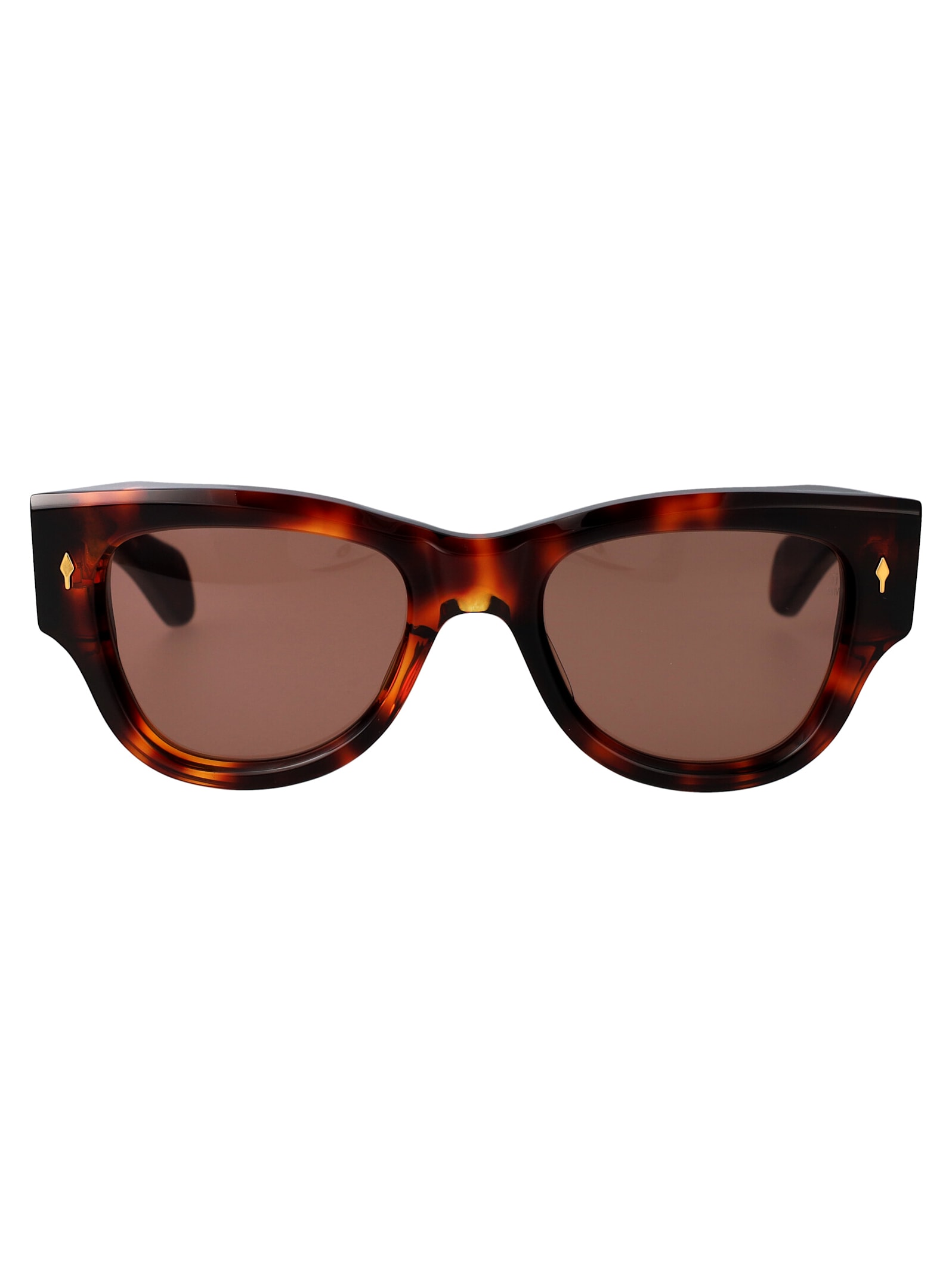 Jacques Marie Mage Chelsea Sunglasses In Brown