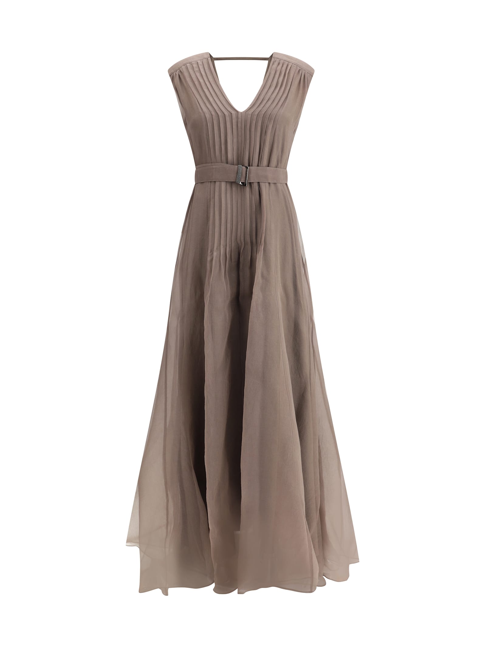 Silk Long Dress