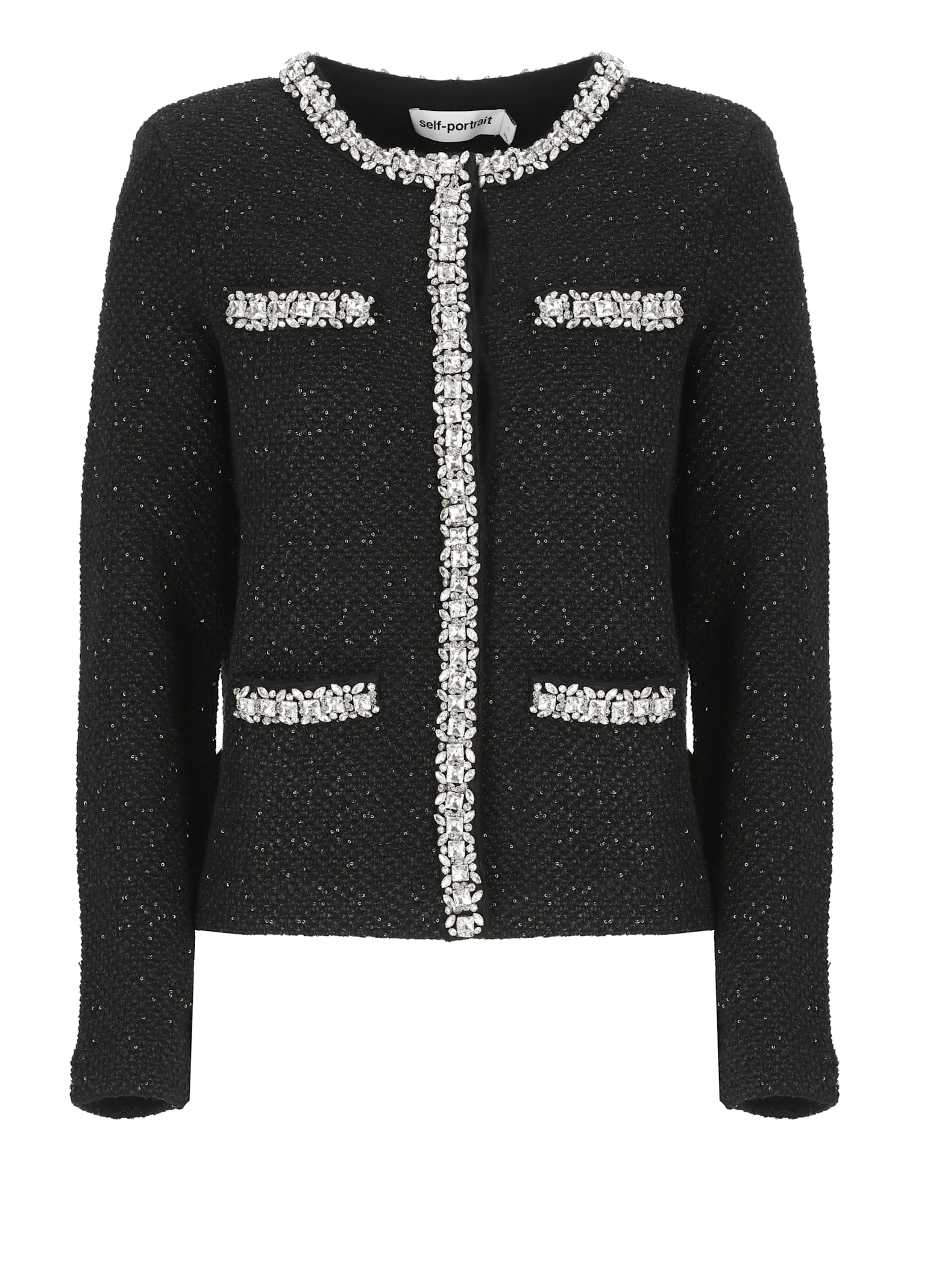 Sequin Knit Cardigan