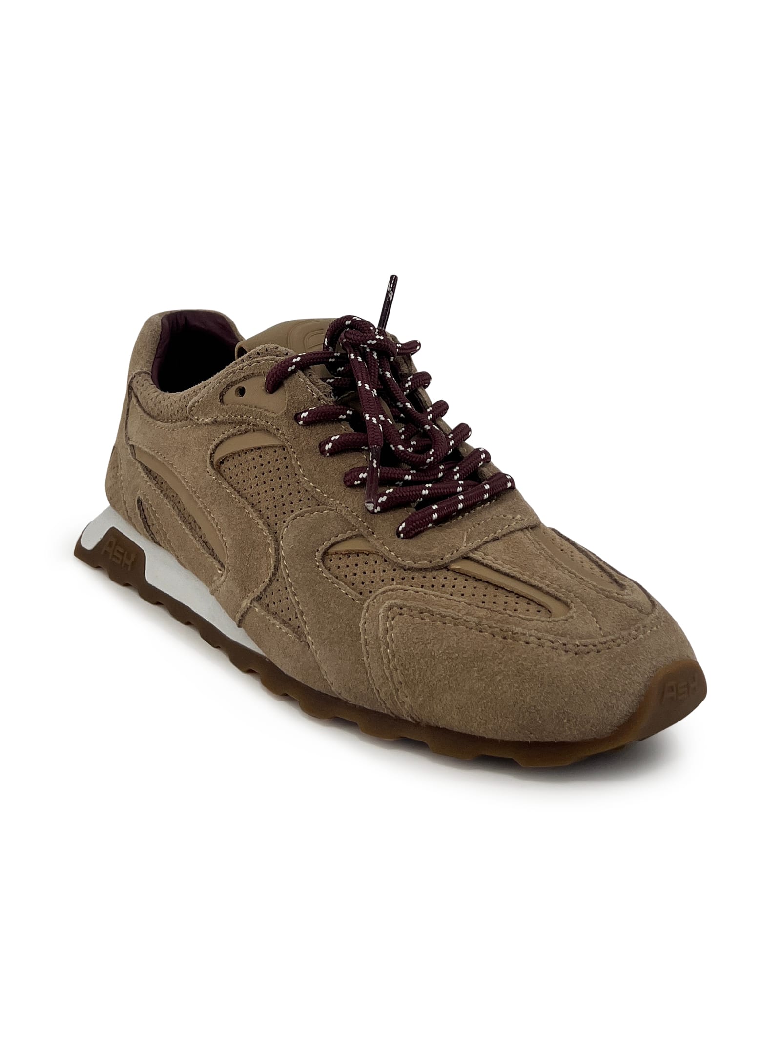 Ash Suede Lace-up Sports Sneakers In Multi