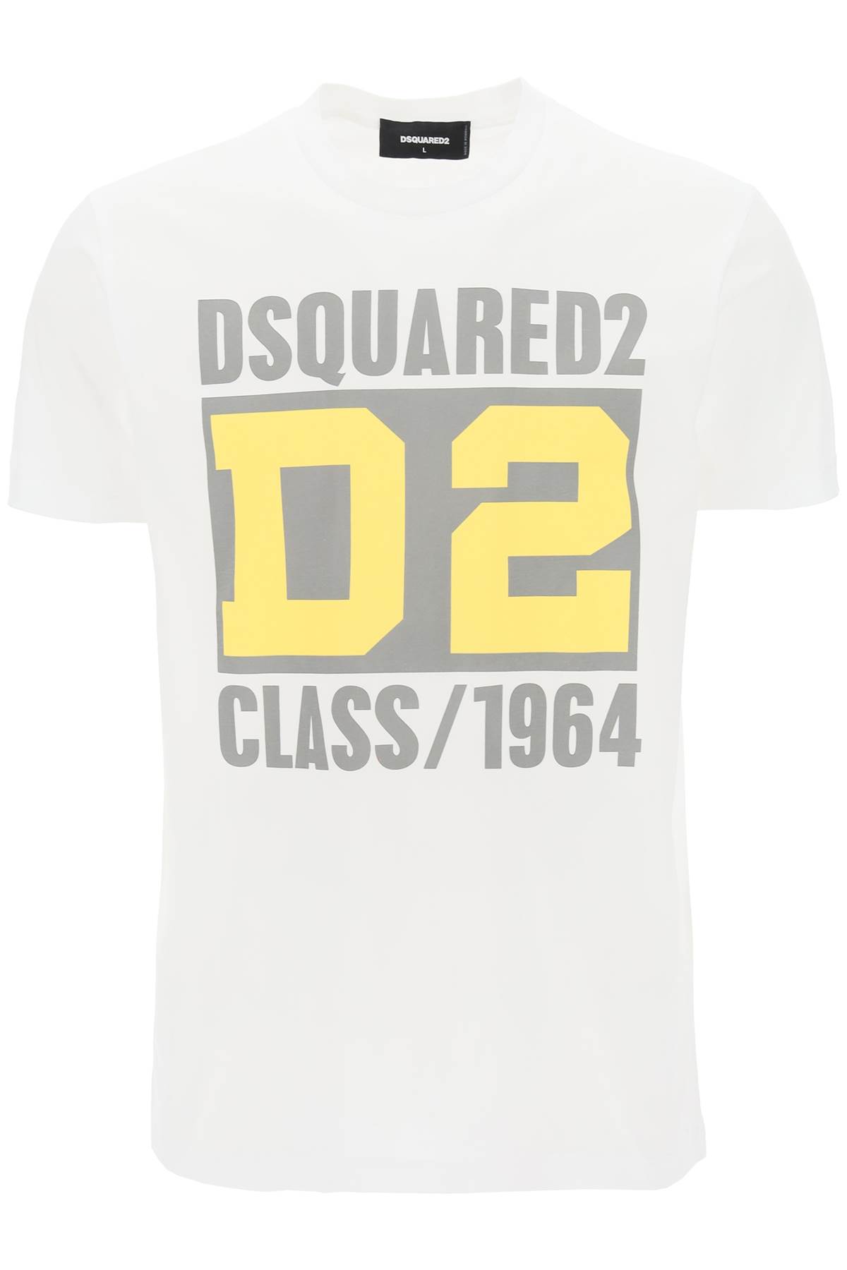 Shop Dsquared2 D2 Class 1964 Cool Fit T-shirt In White (white)